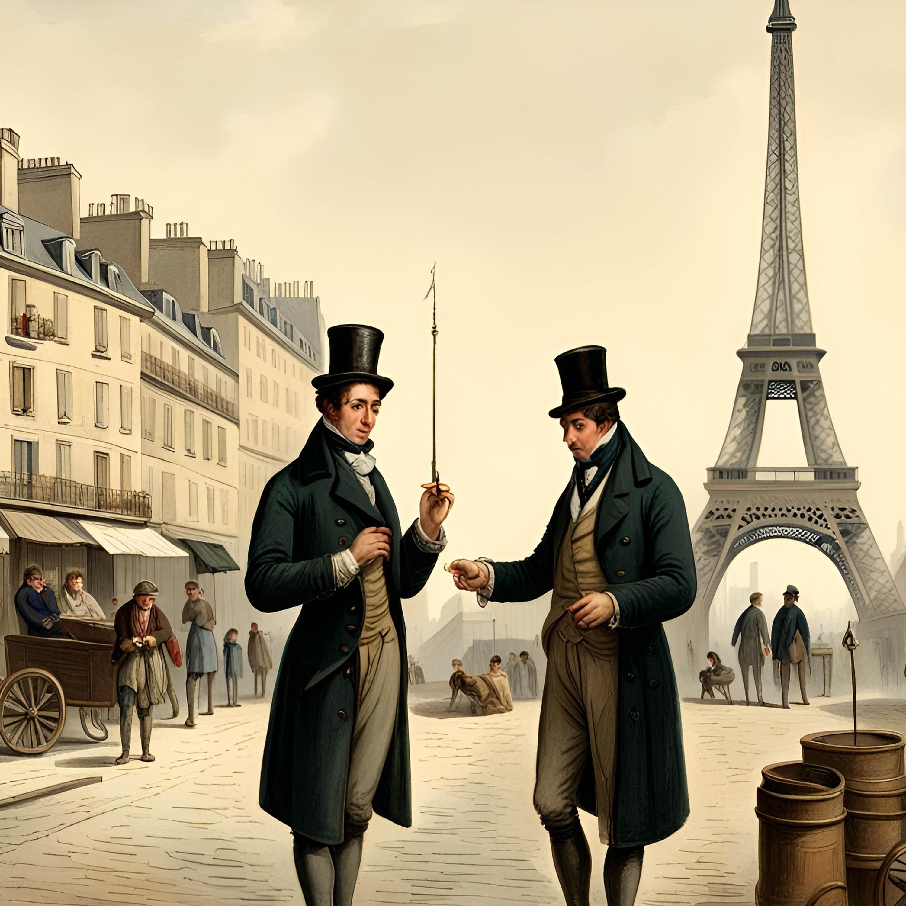 Die Popo-Piekser von Paris