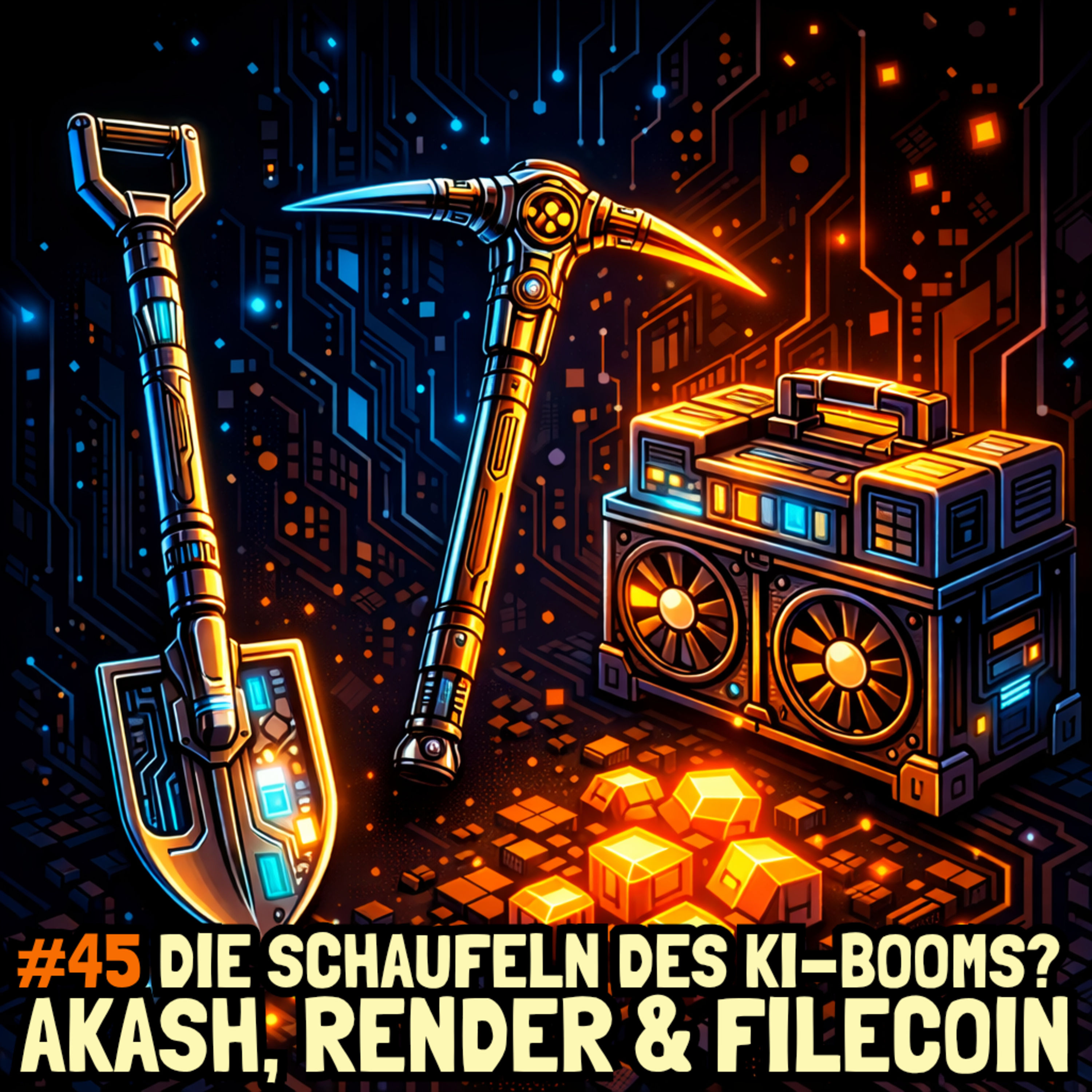 Die Schaufeln des KI-Booms? Akash, Render & Filecoin