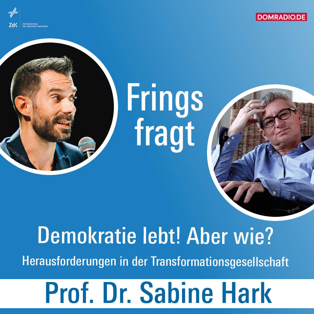 Die Soziolog:in Prof. Sabine Hark ist Gast im Podast "Frings fragt"