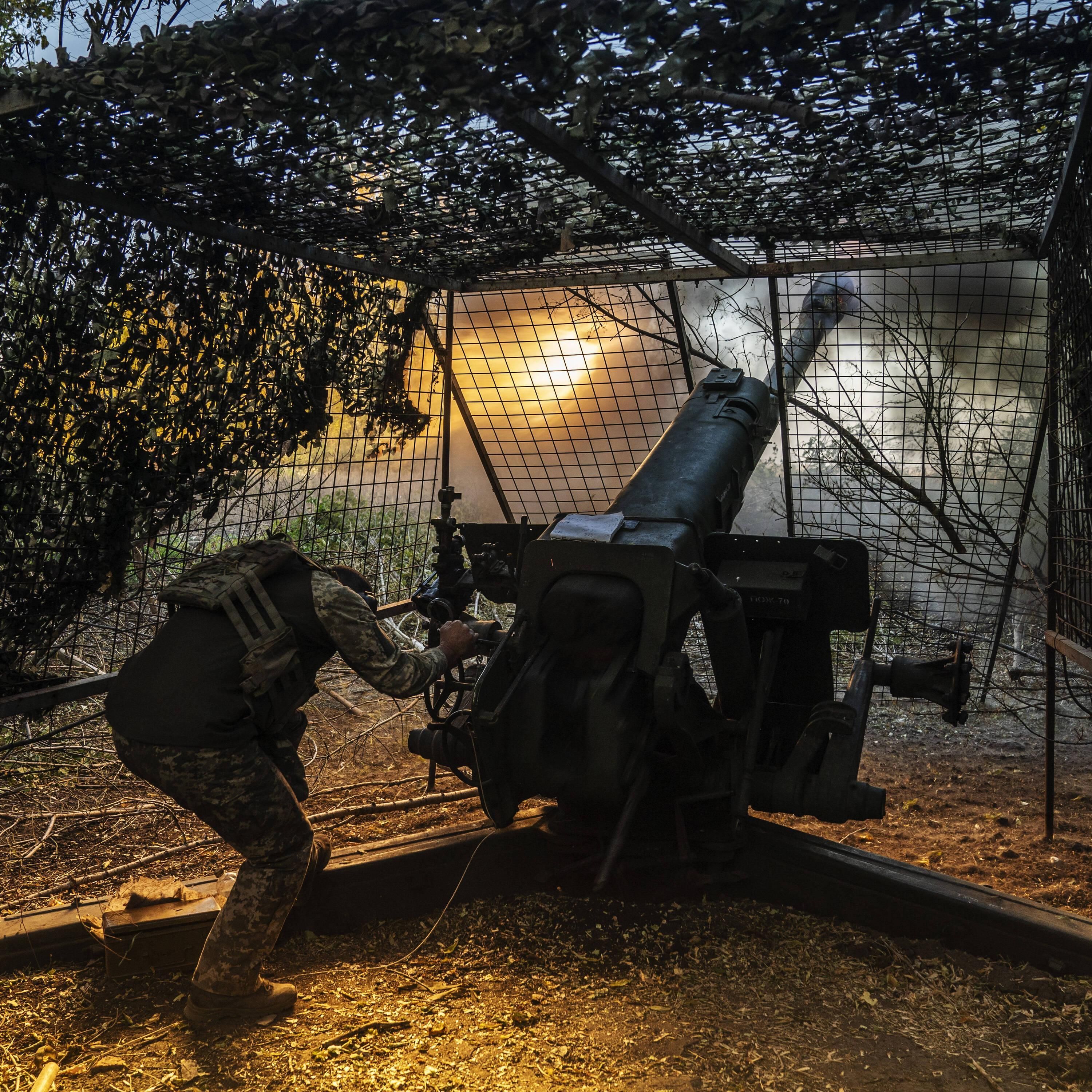 Die ukrainische Front ist eine "löchrige Perlenkette"