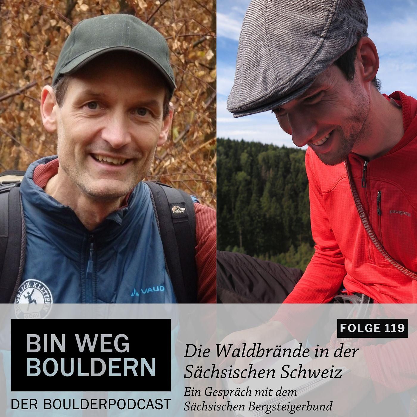 Die Waldbrände in der Sächsischen Schweiz