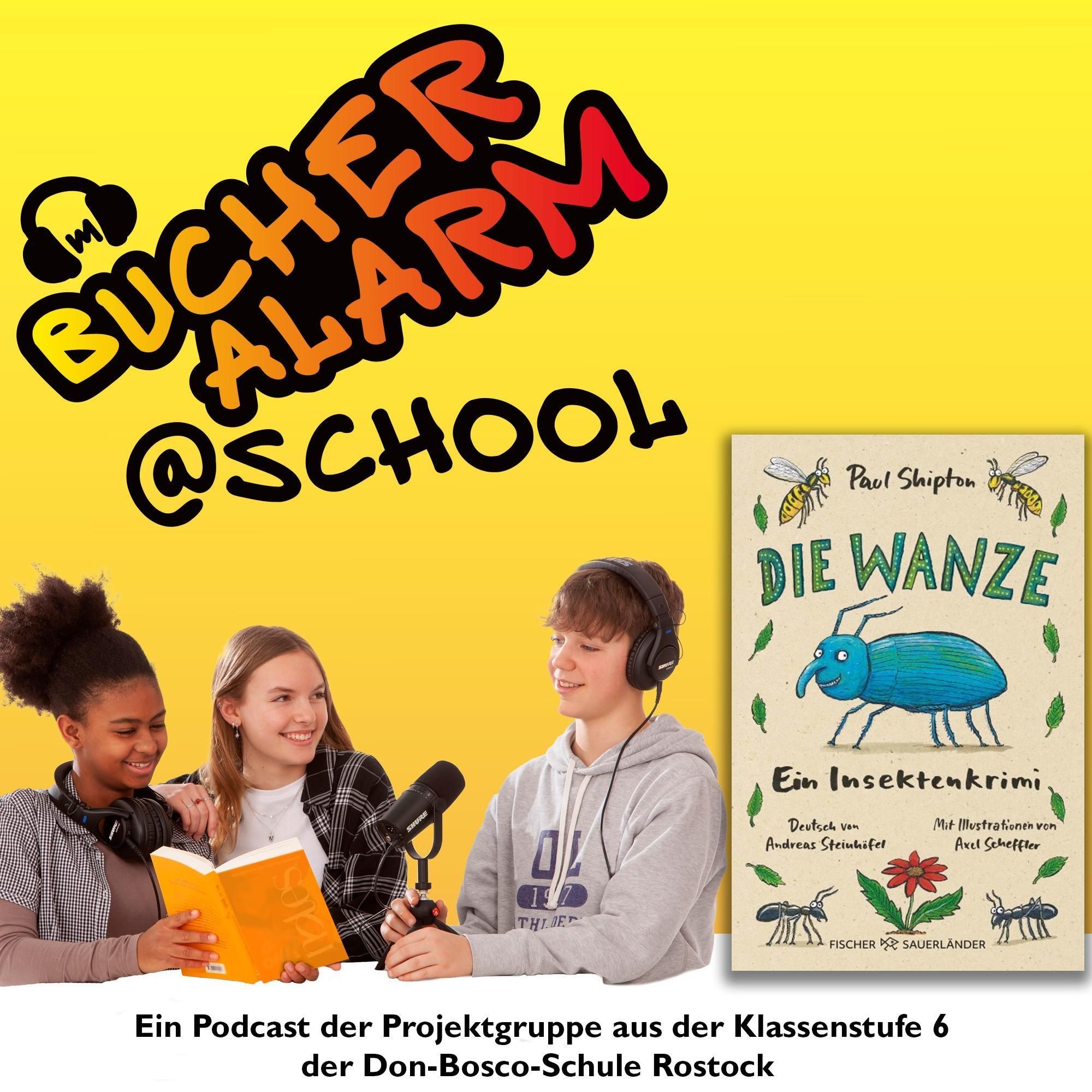 „DIE WANZE“- Ein Insektenkrimi von Paul Shipton. Erschienen im Verlag Fischer Sauerländer
