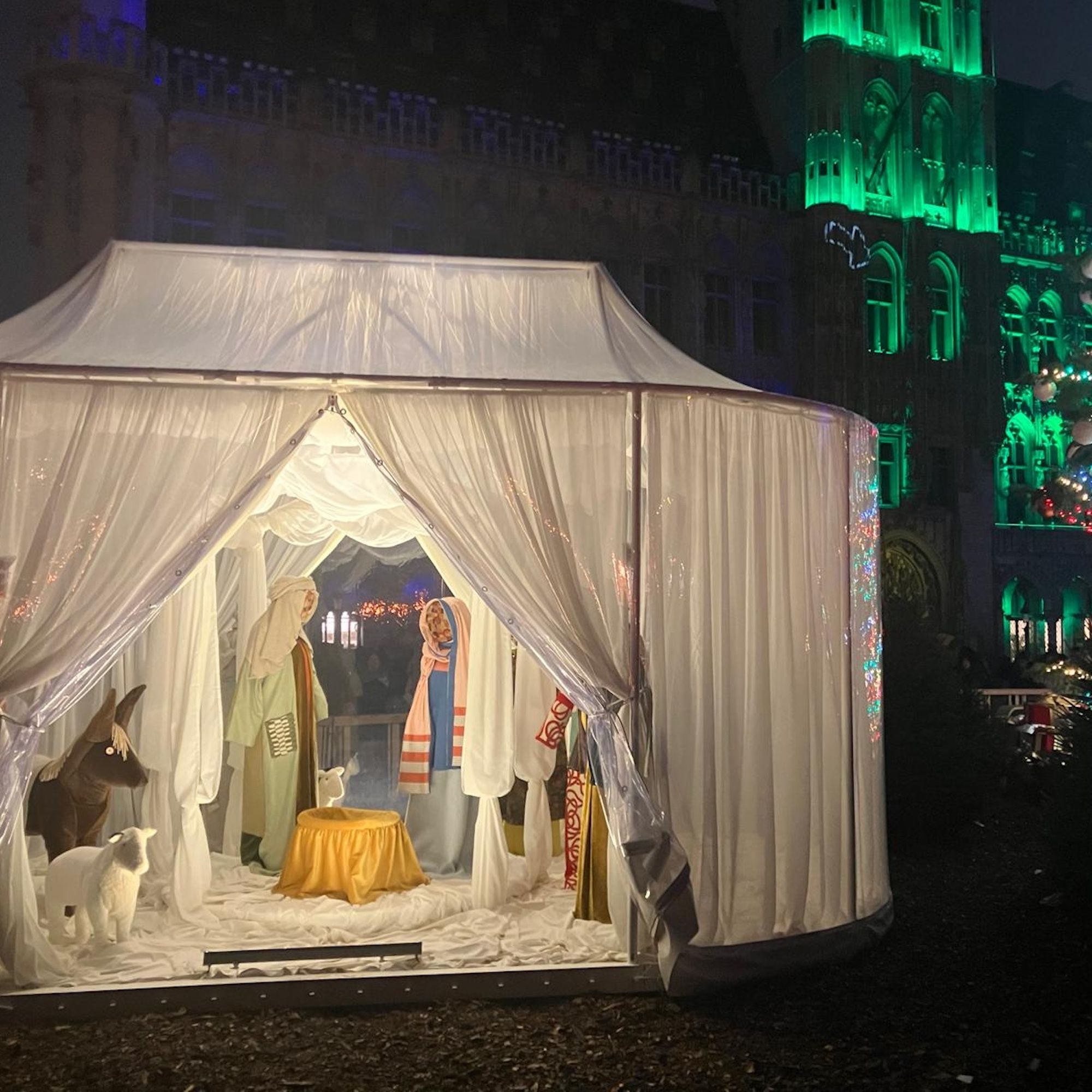 Die Weihnachtskrippe von Brüssel