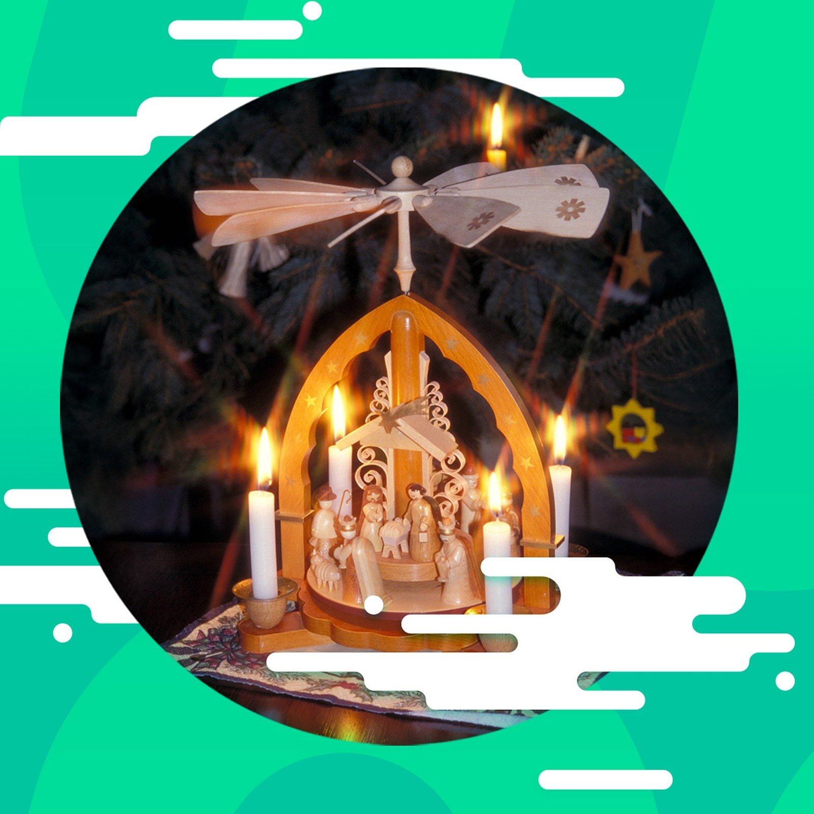 Die Weihnachtspyramide