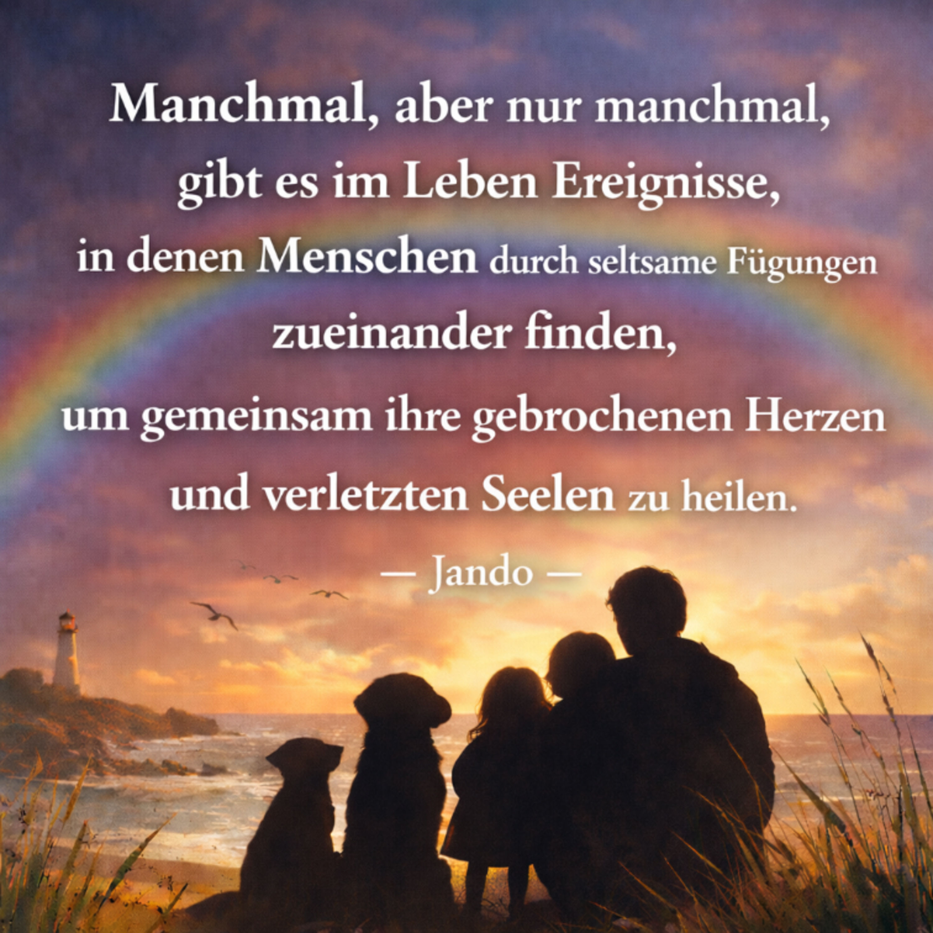 🌈 Die Weisheit des Regenbogens – Wegweiser des Herzens | Hörbuch-Special im Jando-Podcast