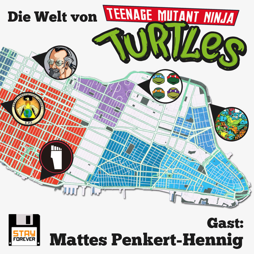 Die Welt von TMNT