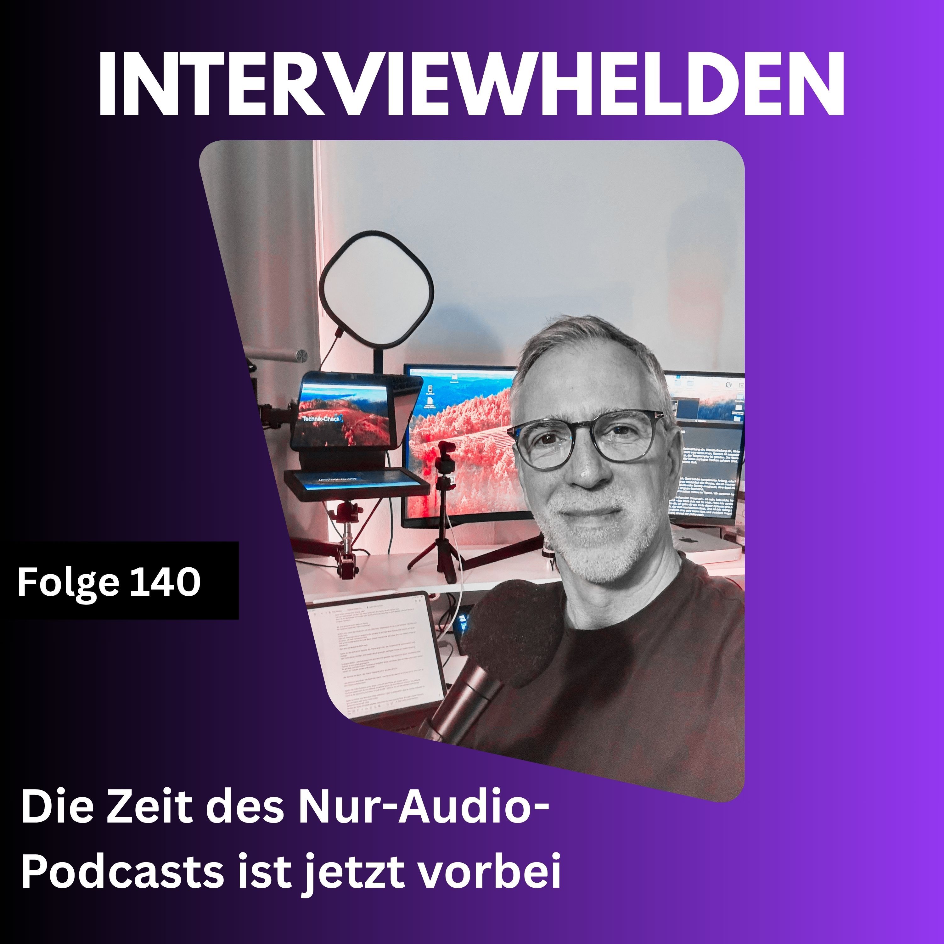 Die Zeit des Nur-Audio-Podcasts ist jetzt vorbei