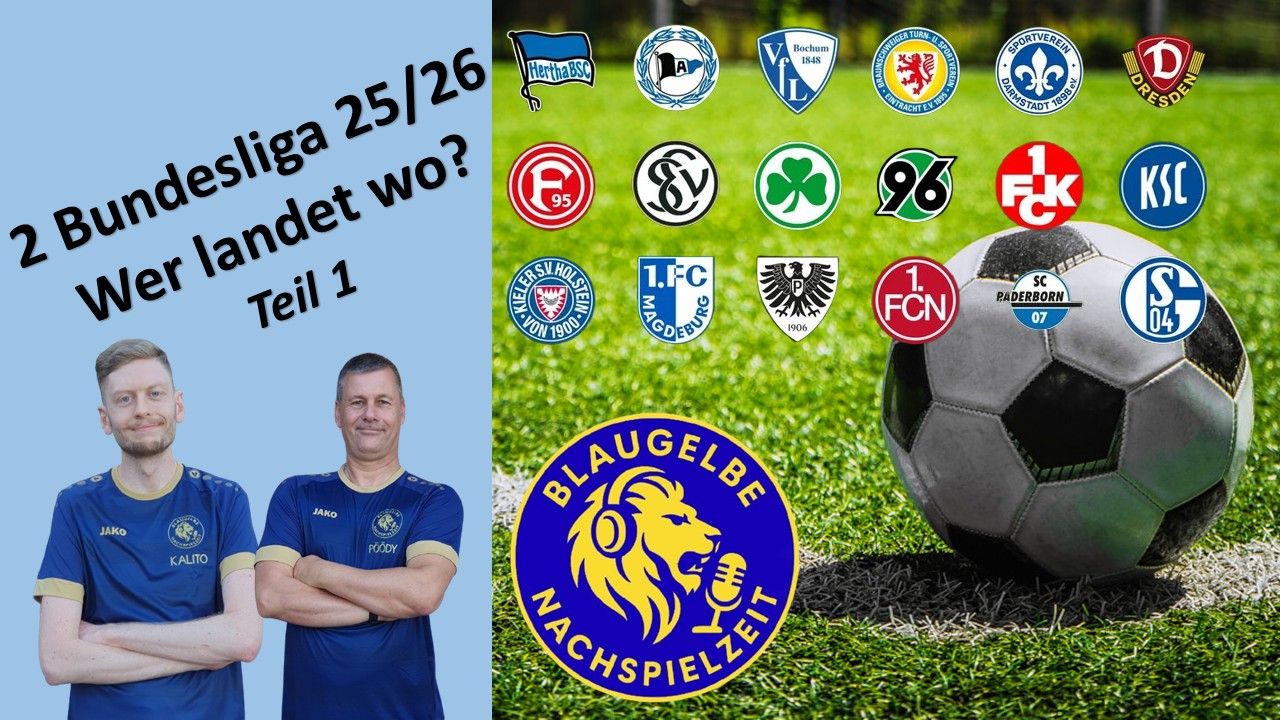Die zweite Bundesliga, wer schafft´s und wer nicht? Teil 1