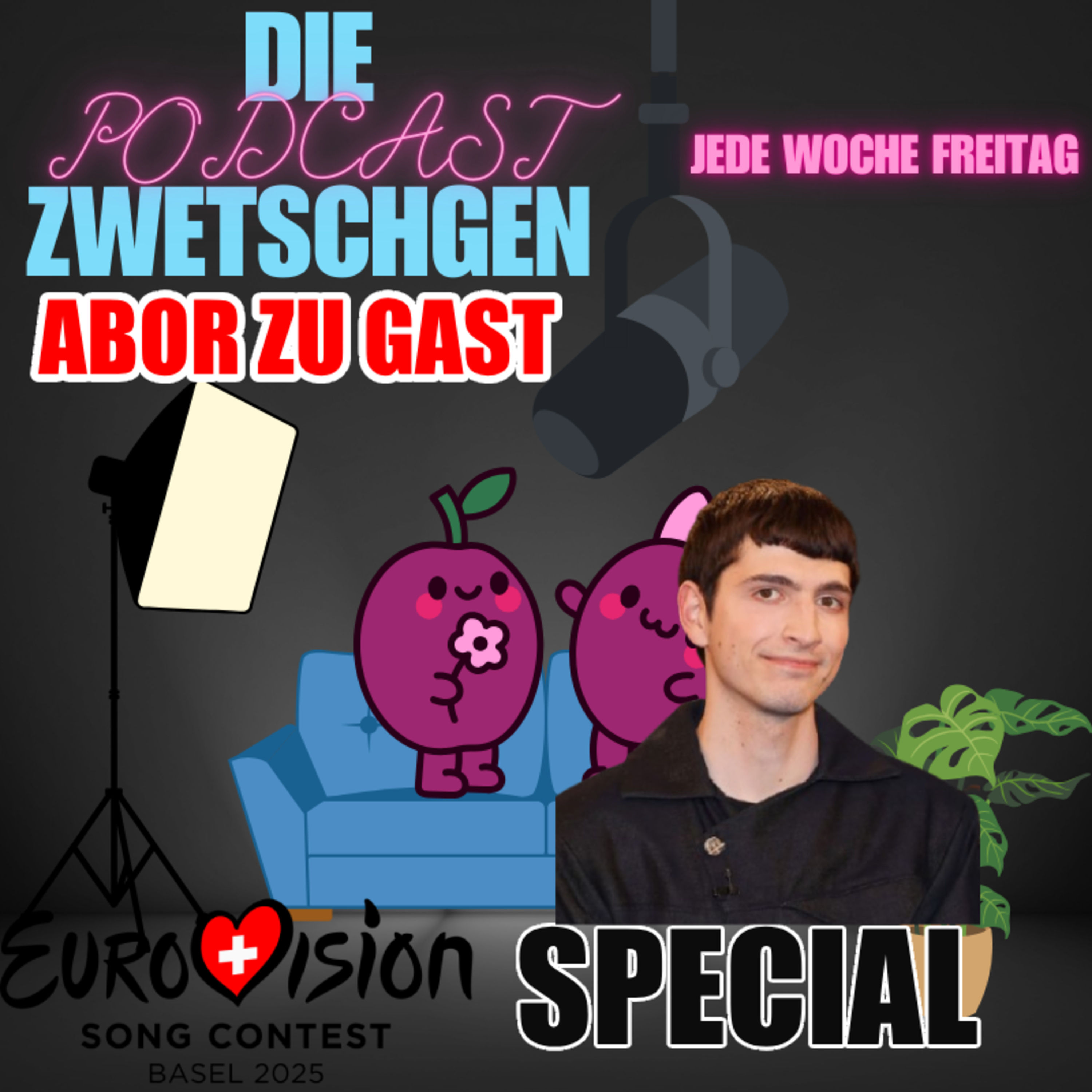Die Zwetschgen - Folge 7 | ABOR (Abor und Tynna) zu Gast! ESC und Gaming Talk🫣🎮