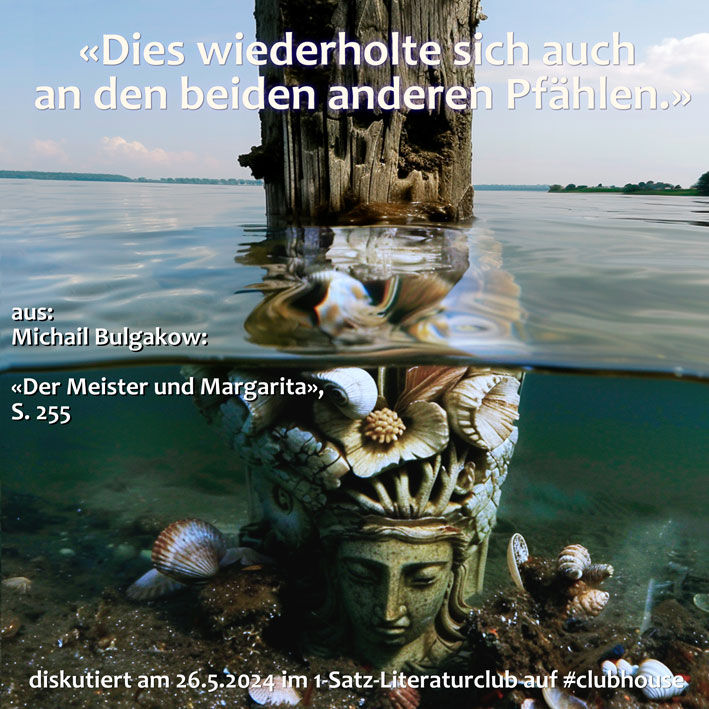 «Dies wiederholte sich auch an den beiden anderen Pfählen.»