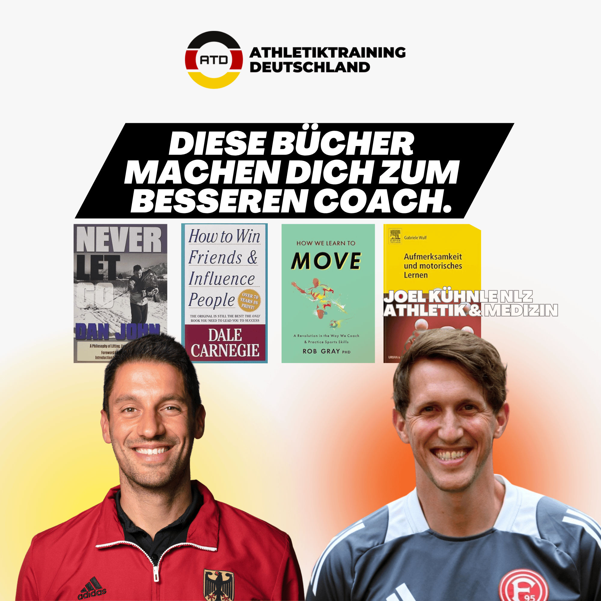Diese Bücher machen dich zum besseren Coach. Buchtipps für Athletiktrainer und Coaches