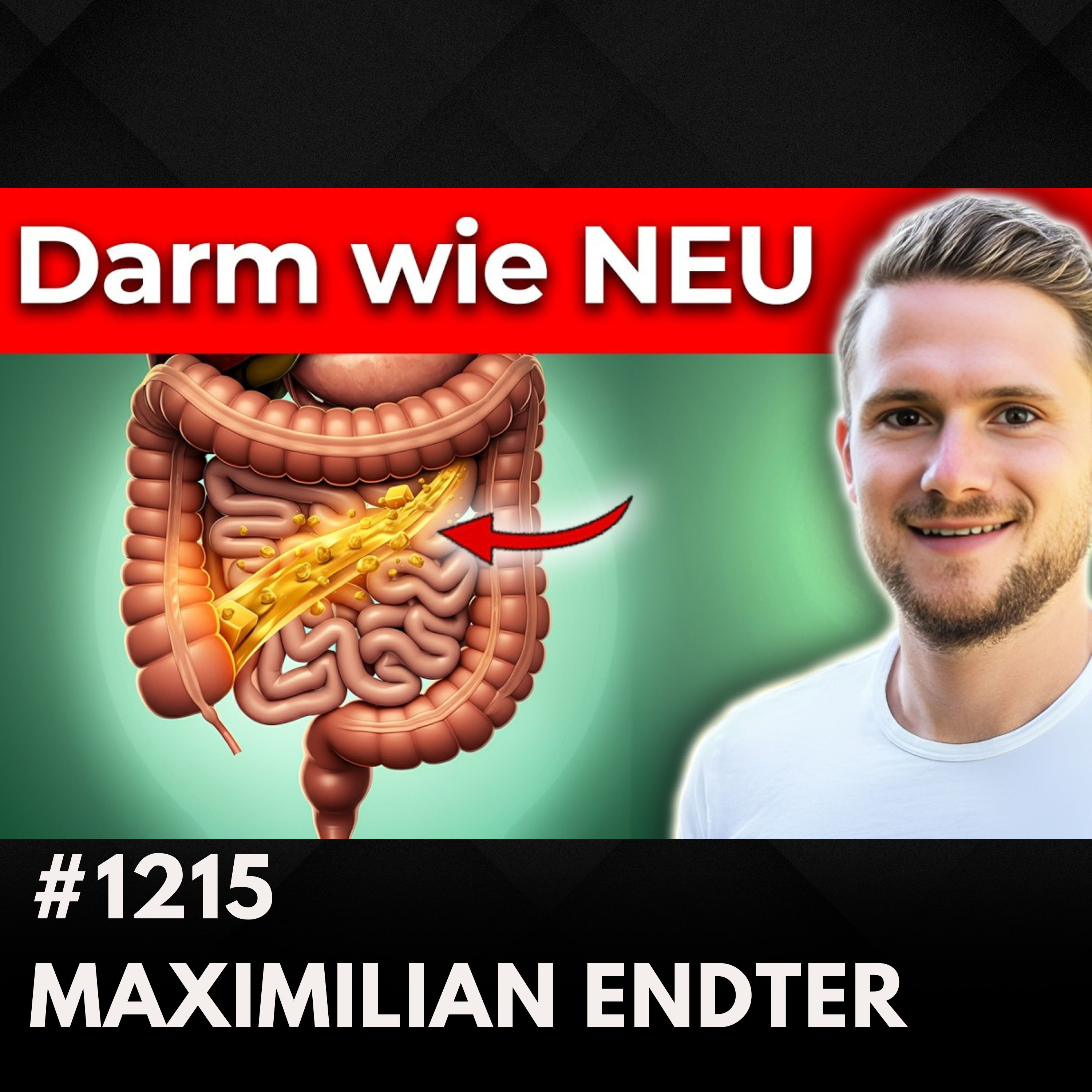 Dieser STOFF entfernt Fett aus deinem Darm! (50.000 Studien) | Maximilian Endter | #1215