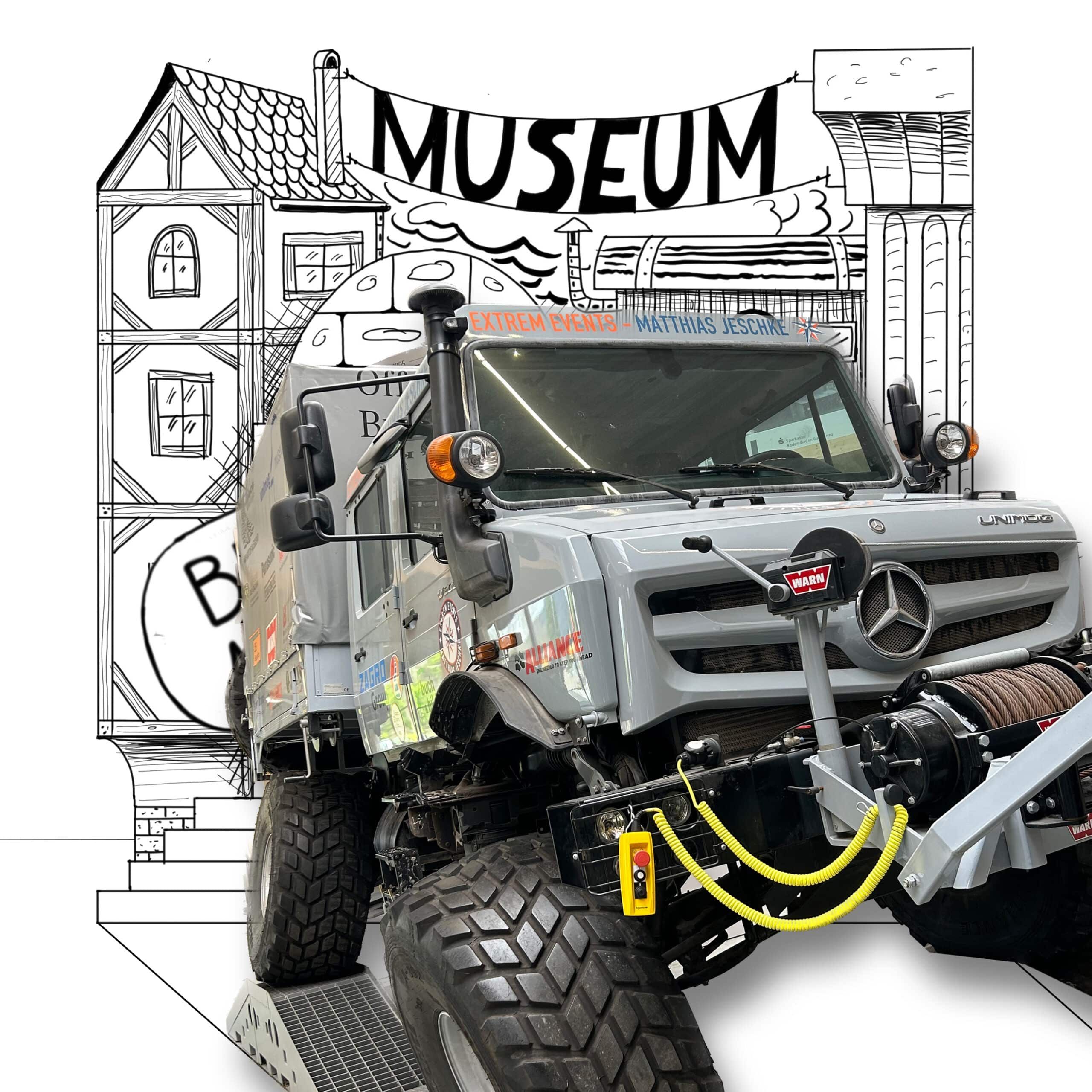 Dieses Auto bezwingt den höchsten Vulkan der Welt - das Unimog-Museum Gaggenau