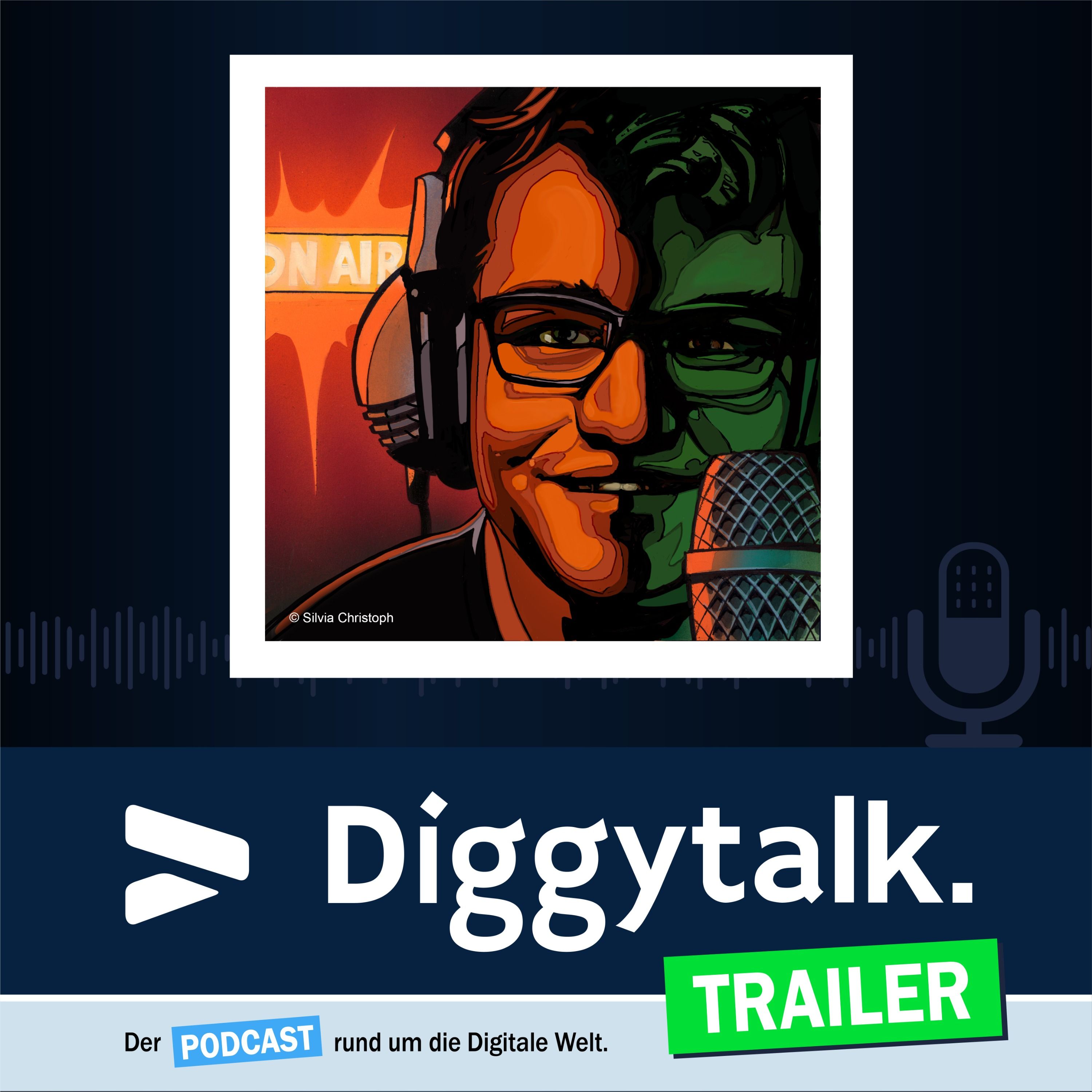 Diggytalk Podcast Trailer: mit Heikedine Körting – Die Hörspielkönigin persönlich als Blacky (Die drei ???)
