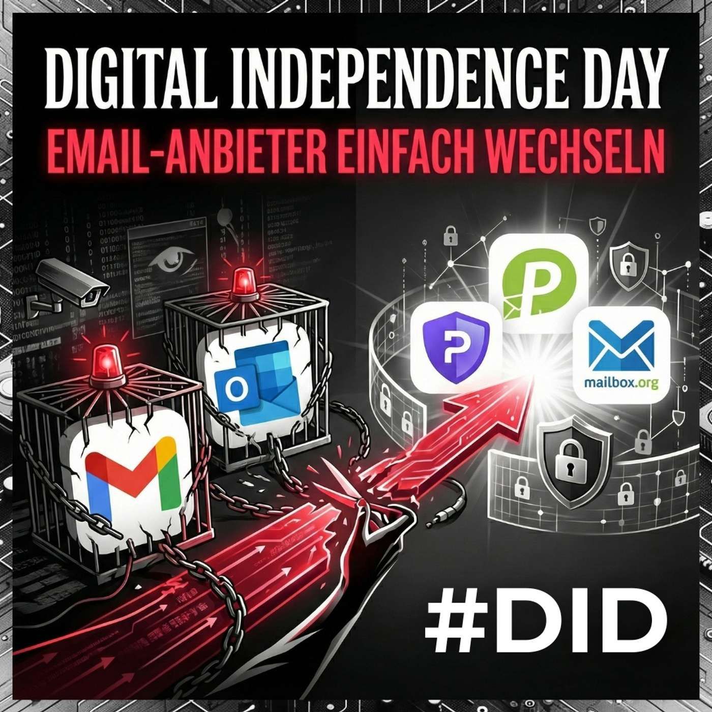 Digital Independence Day #1 - Email-Anbieter einfach wechseln