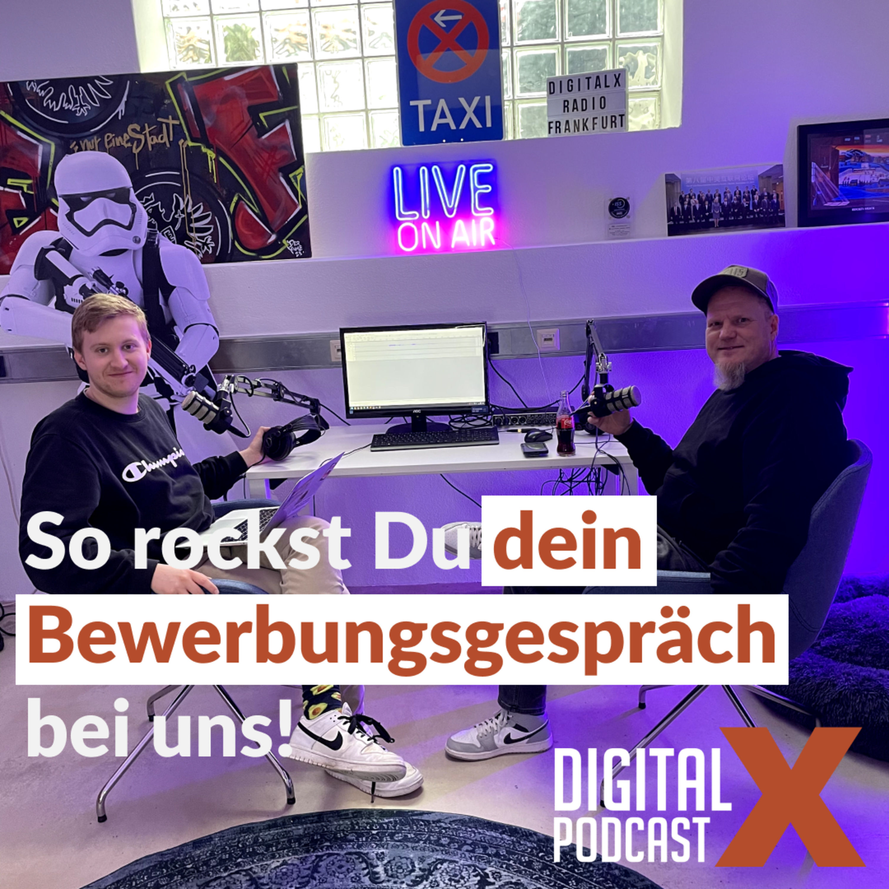 Digital X #6 - So rockst Du dein Bewerbungsgespräch bei uns! mit Jörg Stark