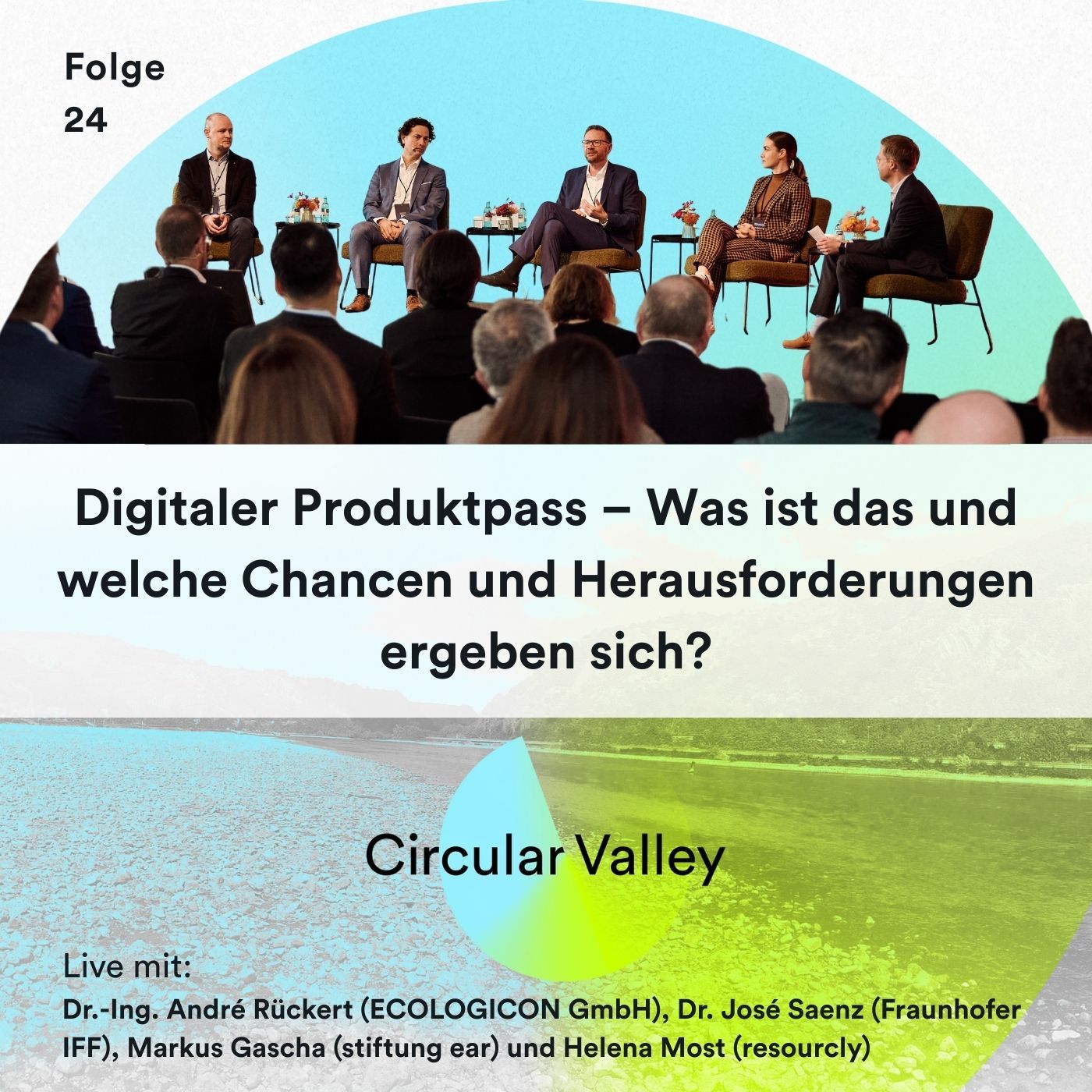 Digitaler Produktpass: Wie er den Wirtschaftskreislauf revolutioniert – und welche Chancen und Herausforderungen sich daraus ergeben. Live aufgezeichnet beim Event zum 20-jährigen Bestehen der Stiftung EAR