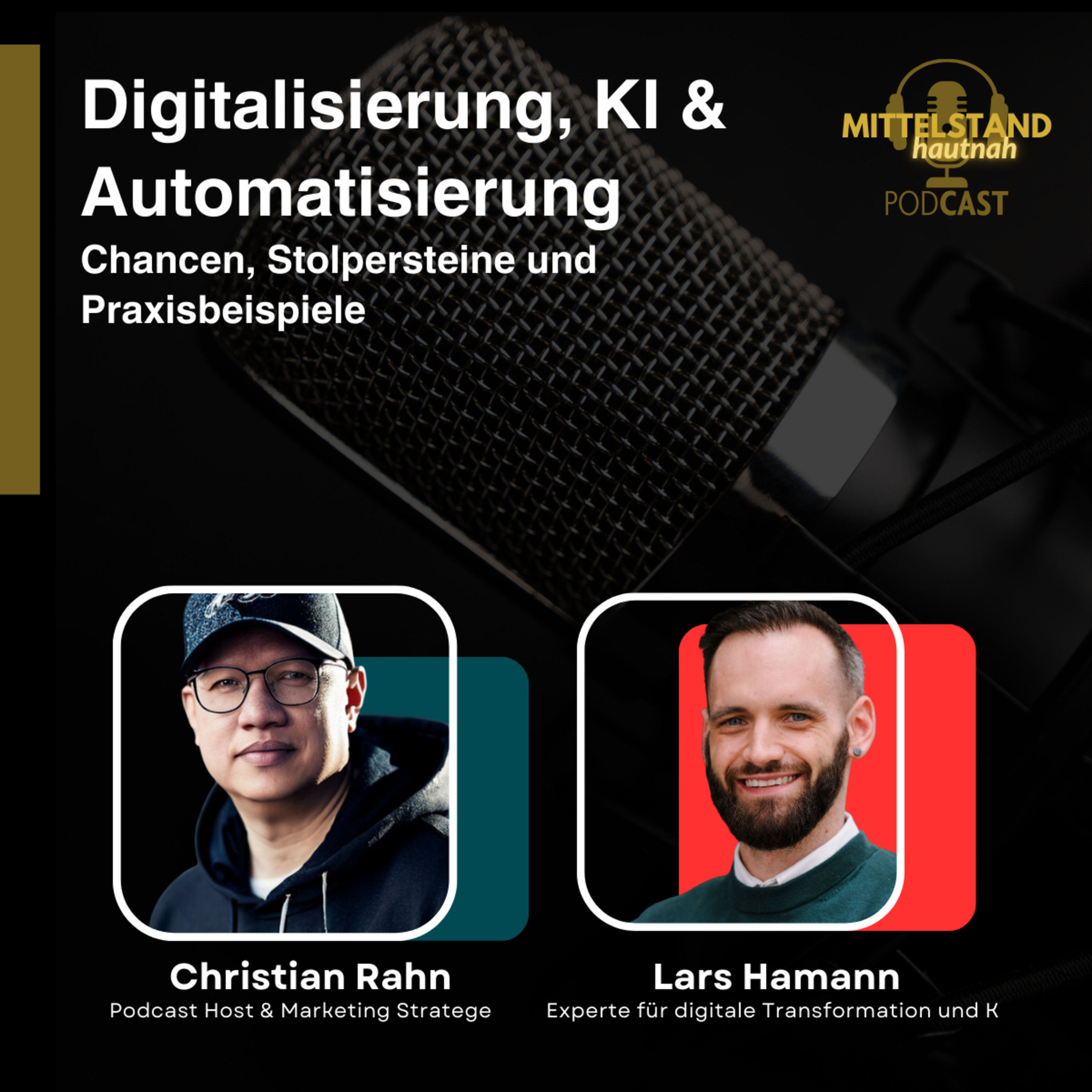 Digitalisierung, KI & Automatisierung im Mittelstand: Chancen, Stolpersteine und Praxisbeispiele - Folge 136