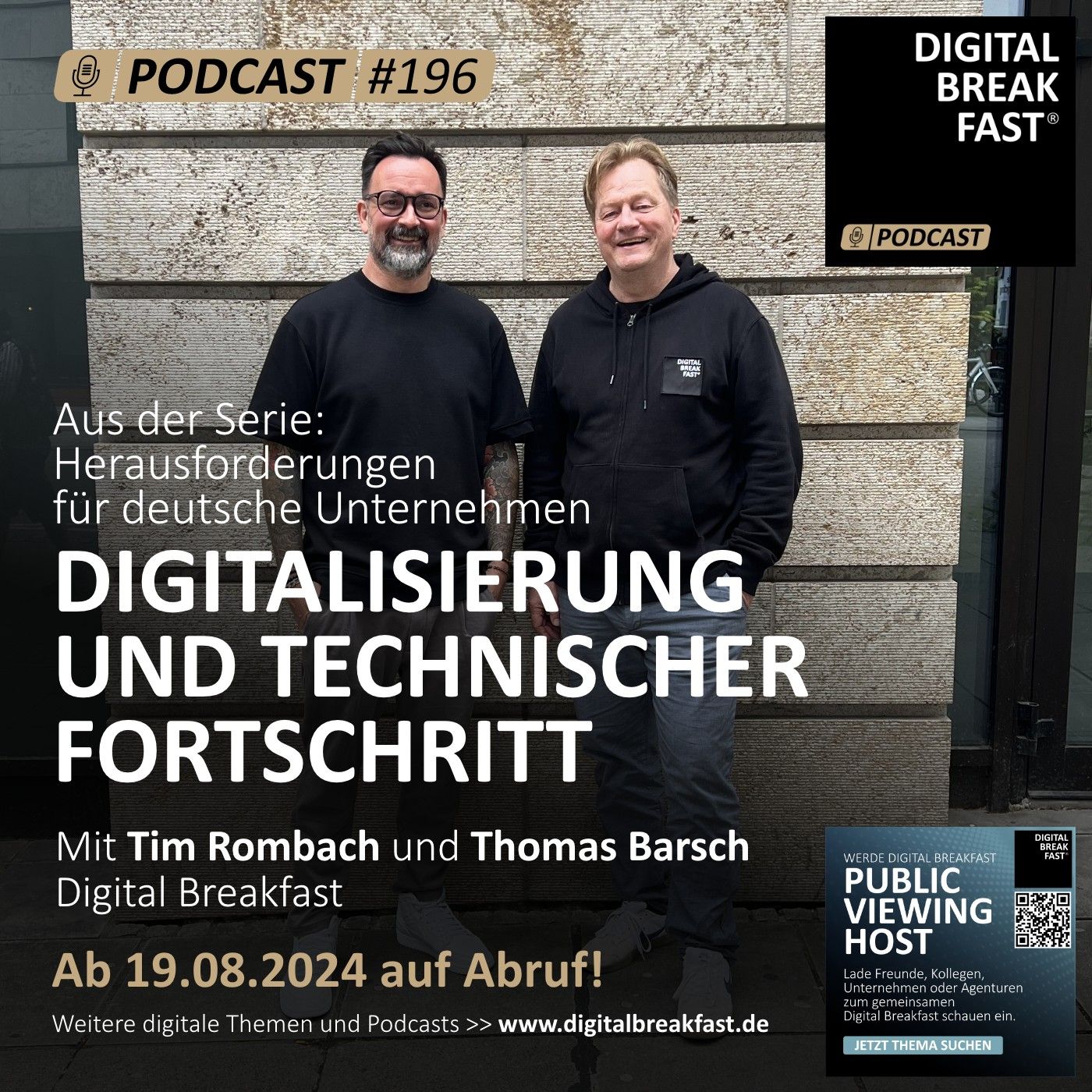 Digitalisierung und Technischer Fortschritt I EP 196