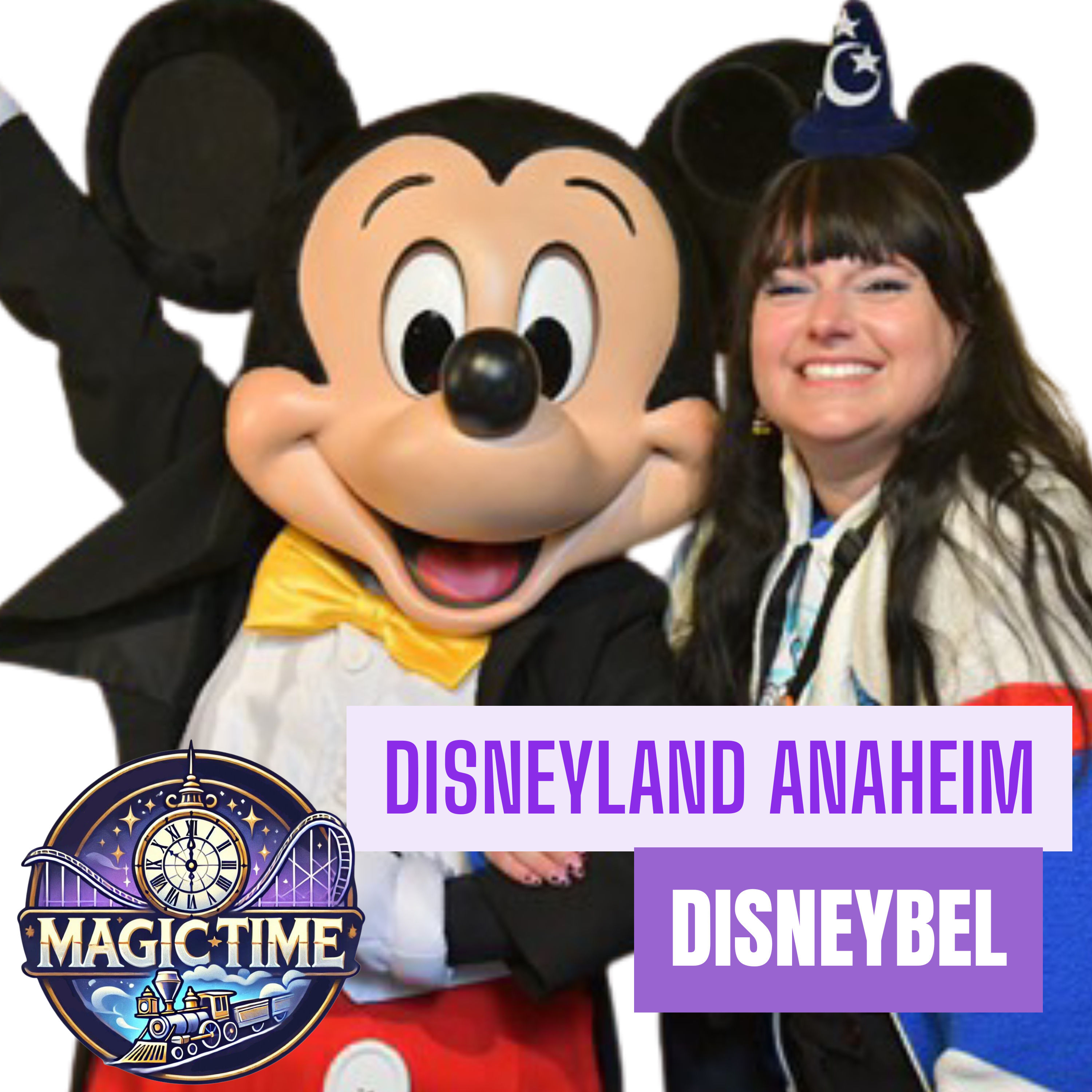 Disneyland Anaheim mit Disneybel