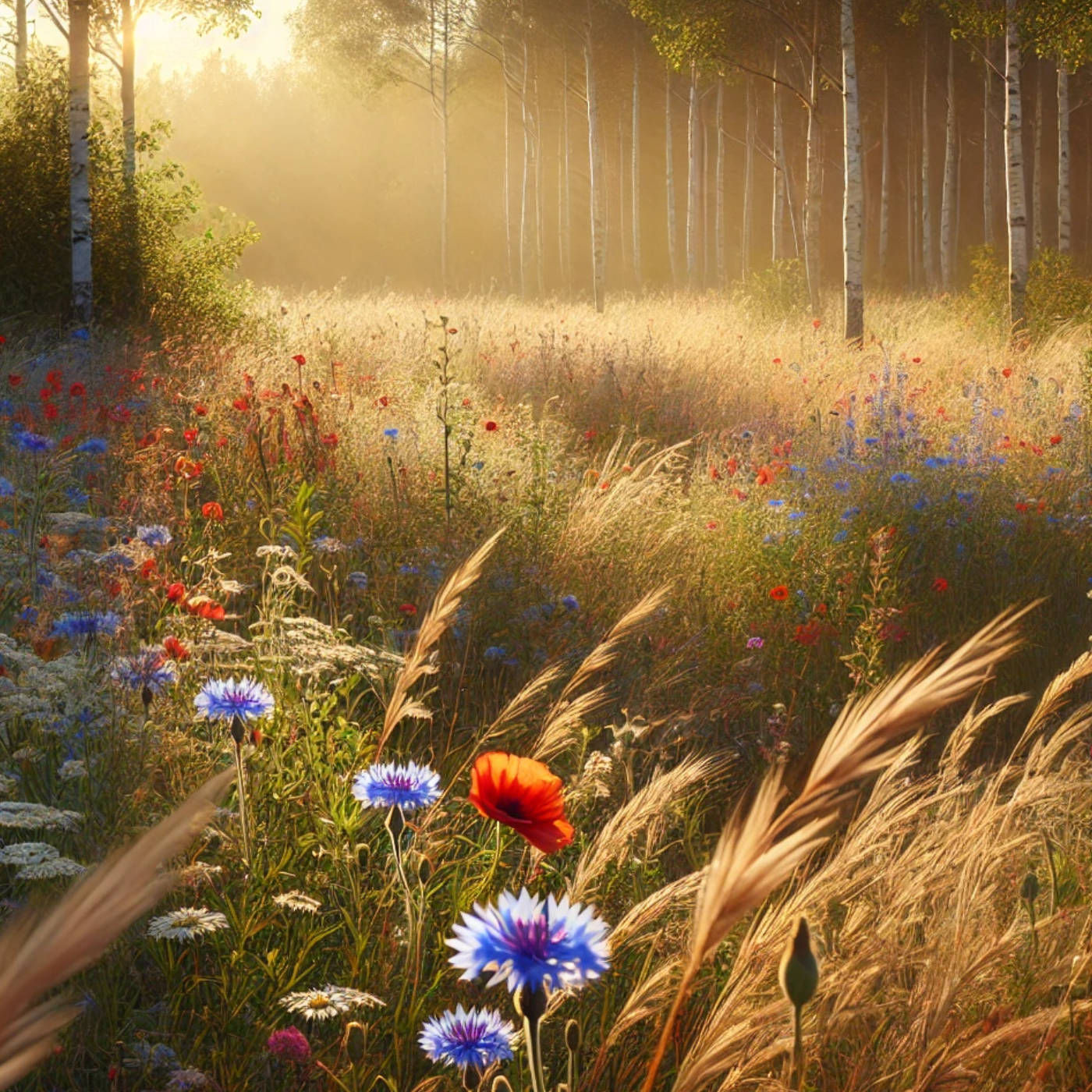 (ohne Musik) Do, 28.08. Entspannt einschlafen - Wildblumenflüstern