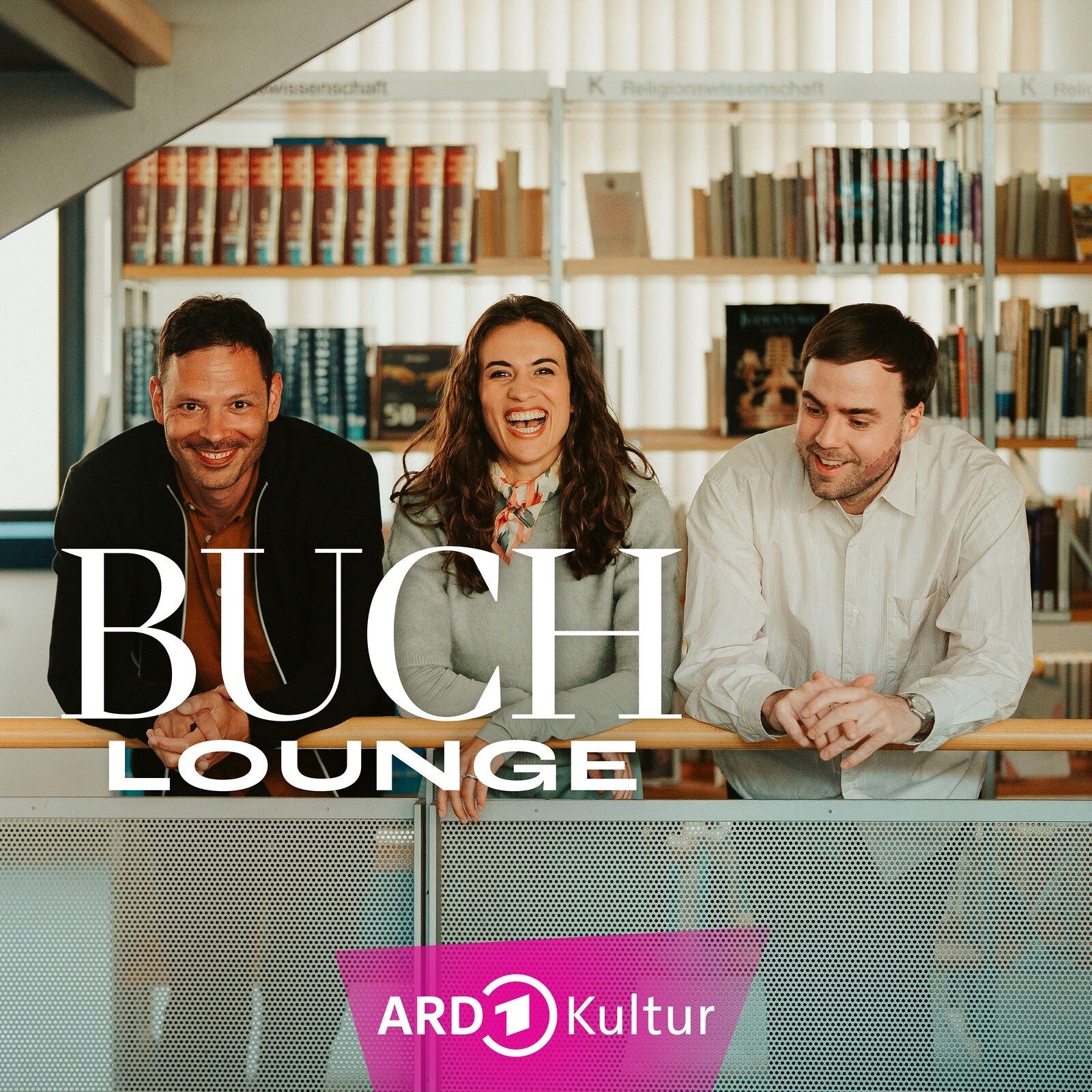 Dominik Bollow und Kurt Prödel zu Gast bei Mona Ameziane in der Buch-Lounge in Saarbrücken