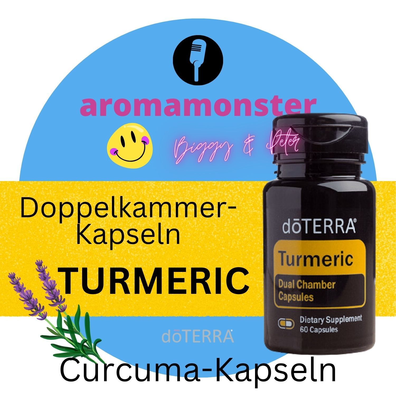 doTERRA`s TURMERIC-Doppelkammer-Kapseln
