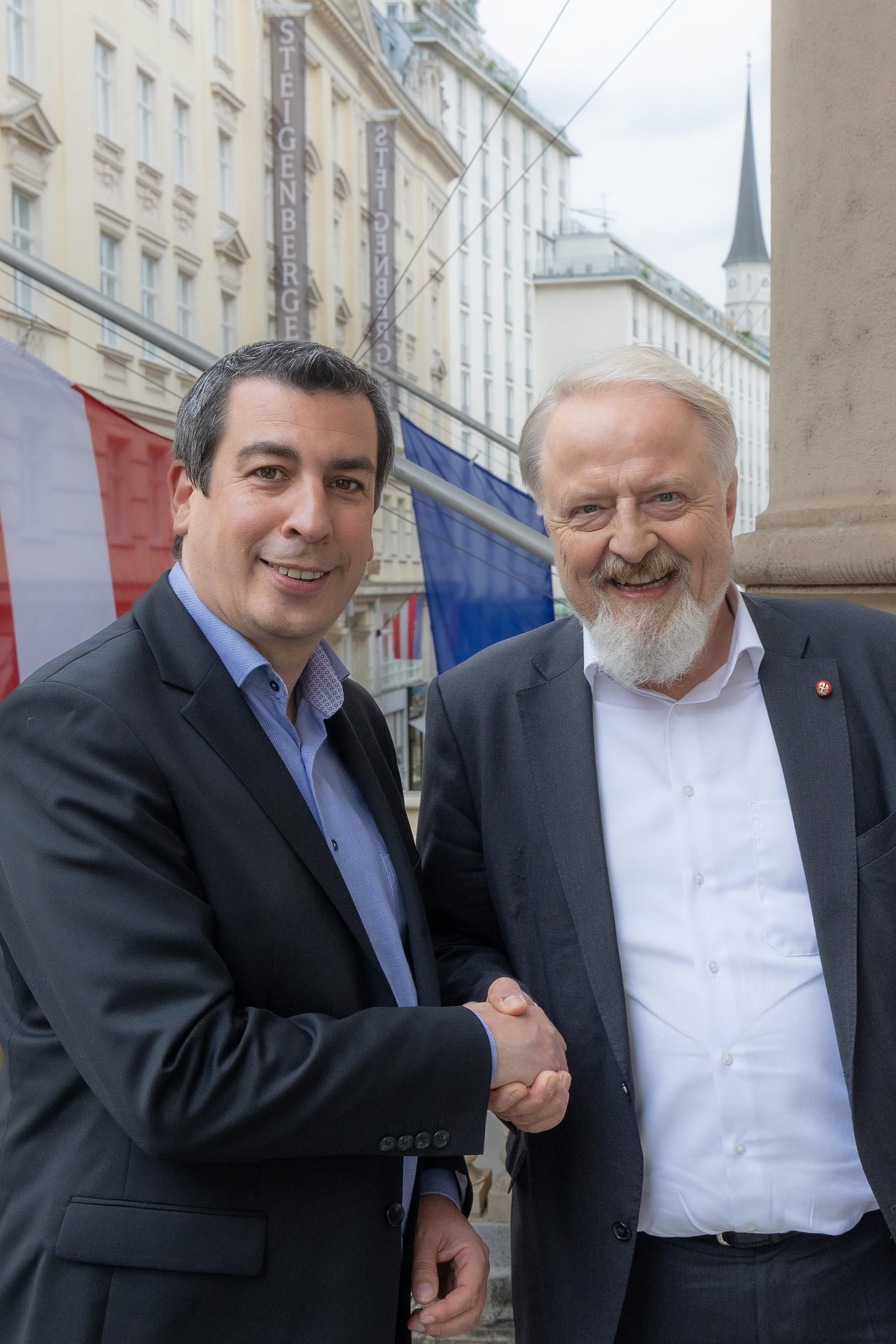 Dr. Günther Sidl, SPÖ-Abgeordneter zum Europäischen Parlament im ZEITGESPRÄCH #89 mit Dr. Gerhard Schmid