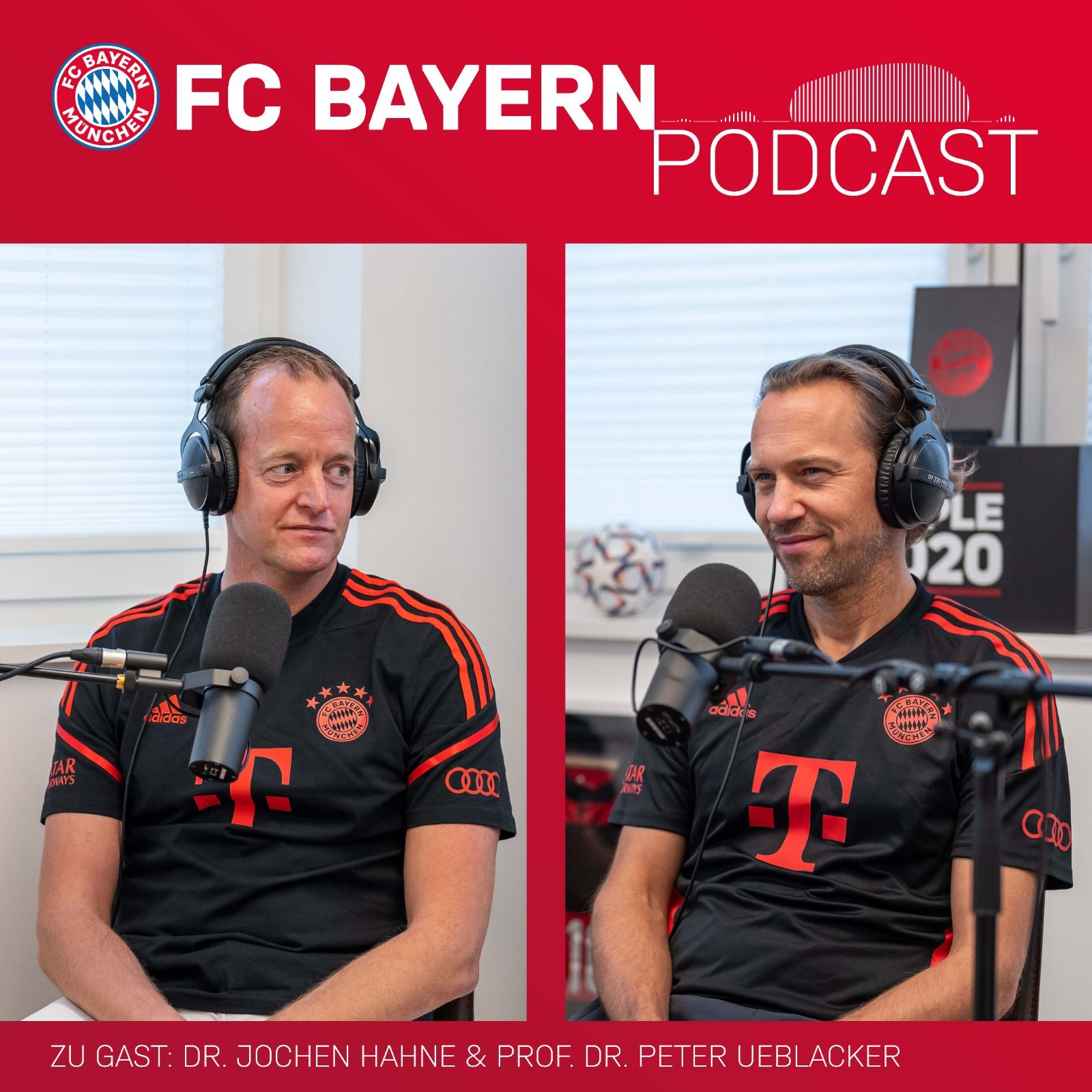 Dr. Jochen Hahne & Prof. Dr. Peter Ueblacker - die Orthopäden des FC Bayern
