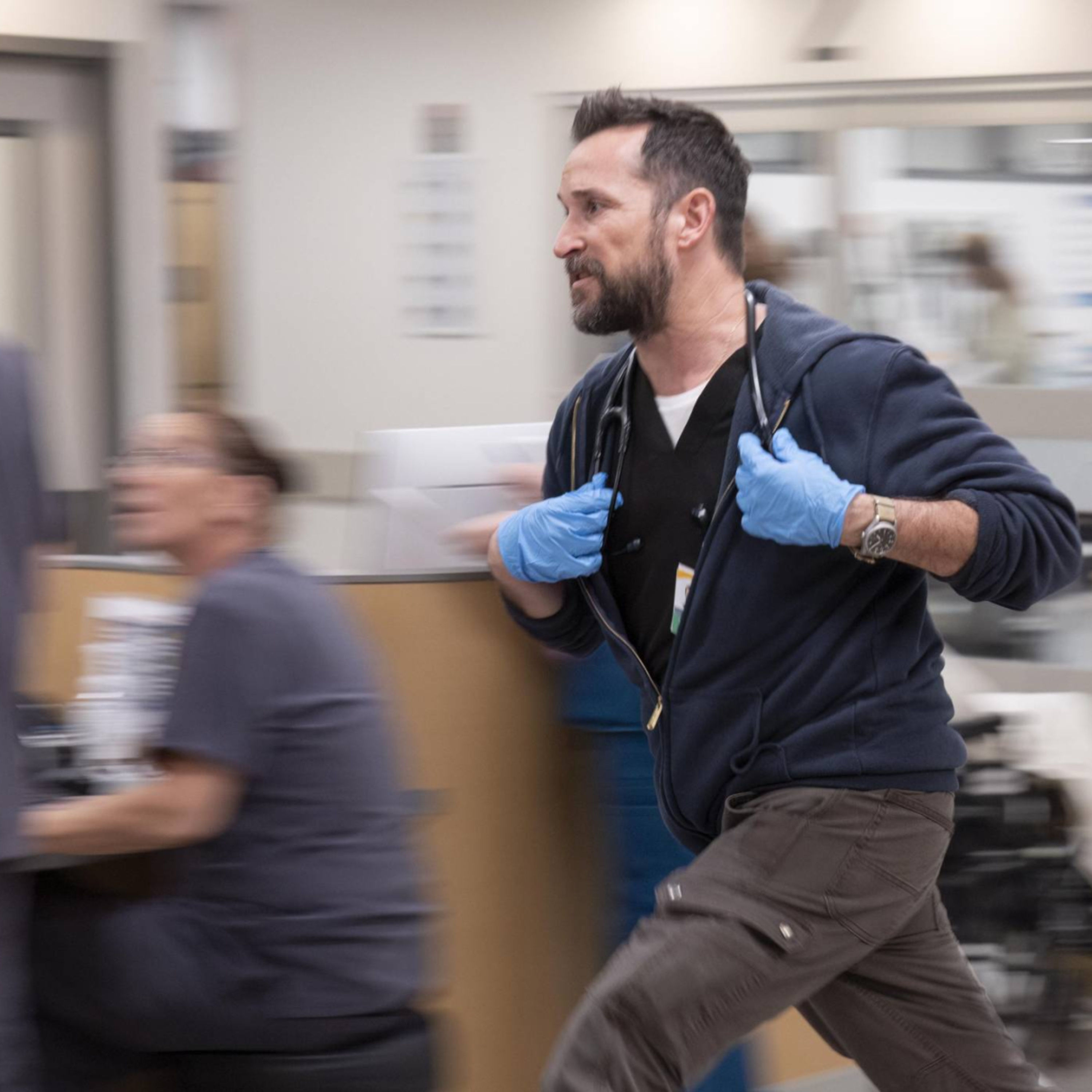 Dr. Robinavitch, das Pittsburgh Trauma Medical Center und eine 15-Stunden-Schicht