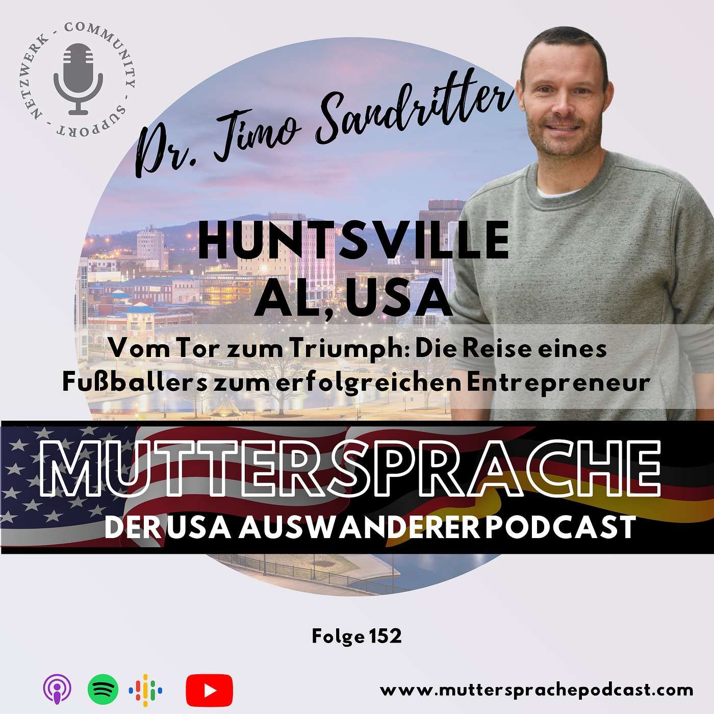 DR. TIMO SANDRITTER – Vom Fußballfeld zum Unternehmer in Amerika: Eine USA-Auswanderergeschichte