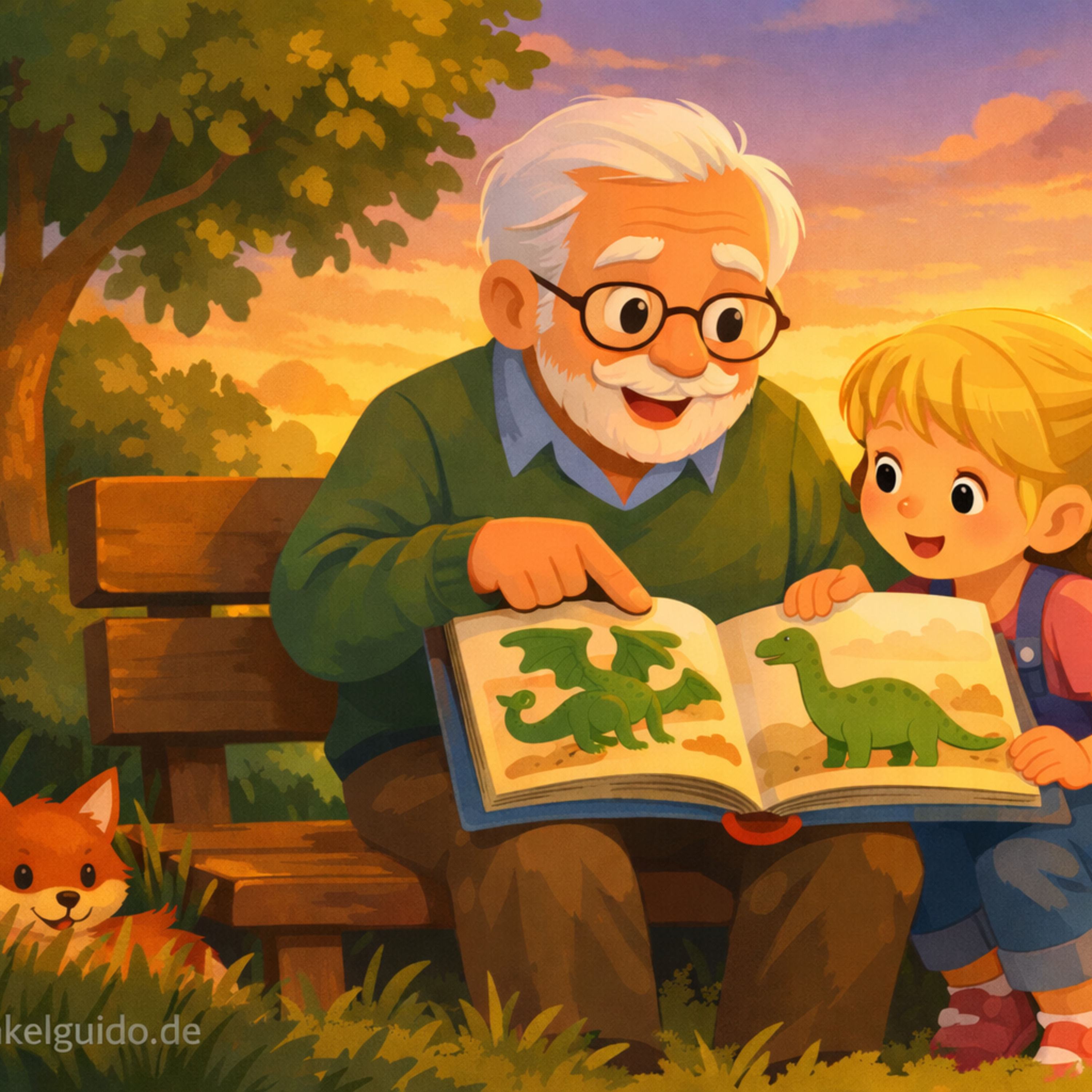 Drachen oder Dinosaurier? | „Gute Nacht“-Geschichte”