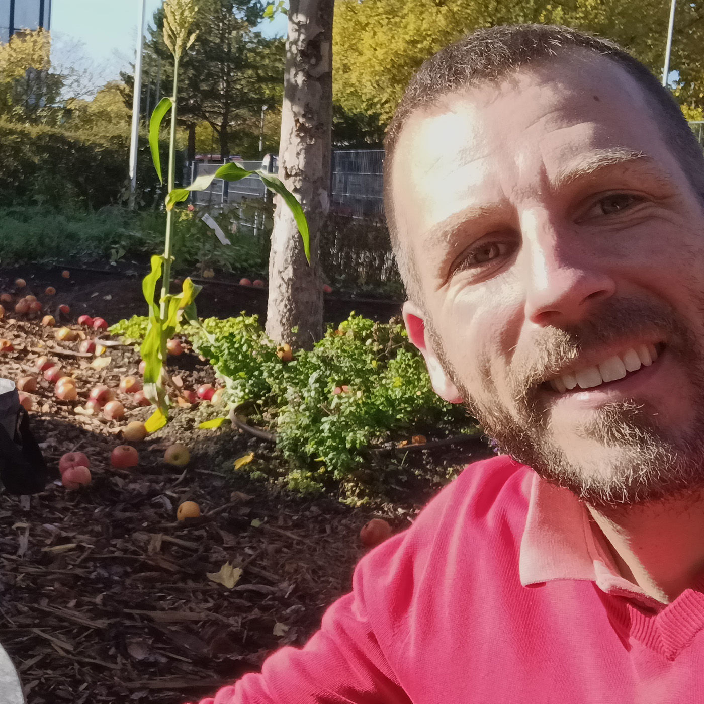 draußen arbeiten mit Jan Brandenstein