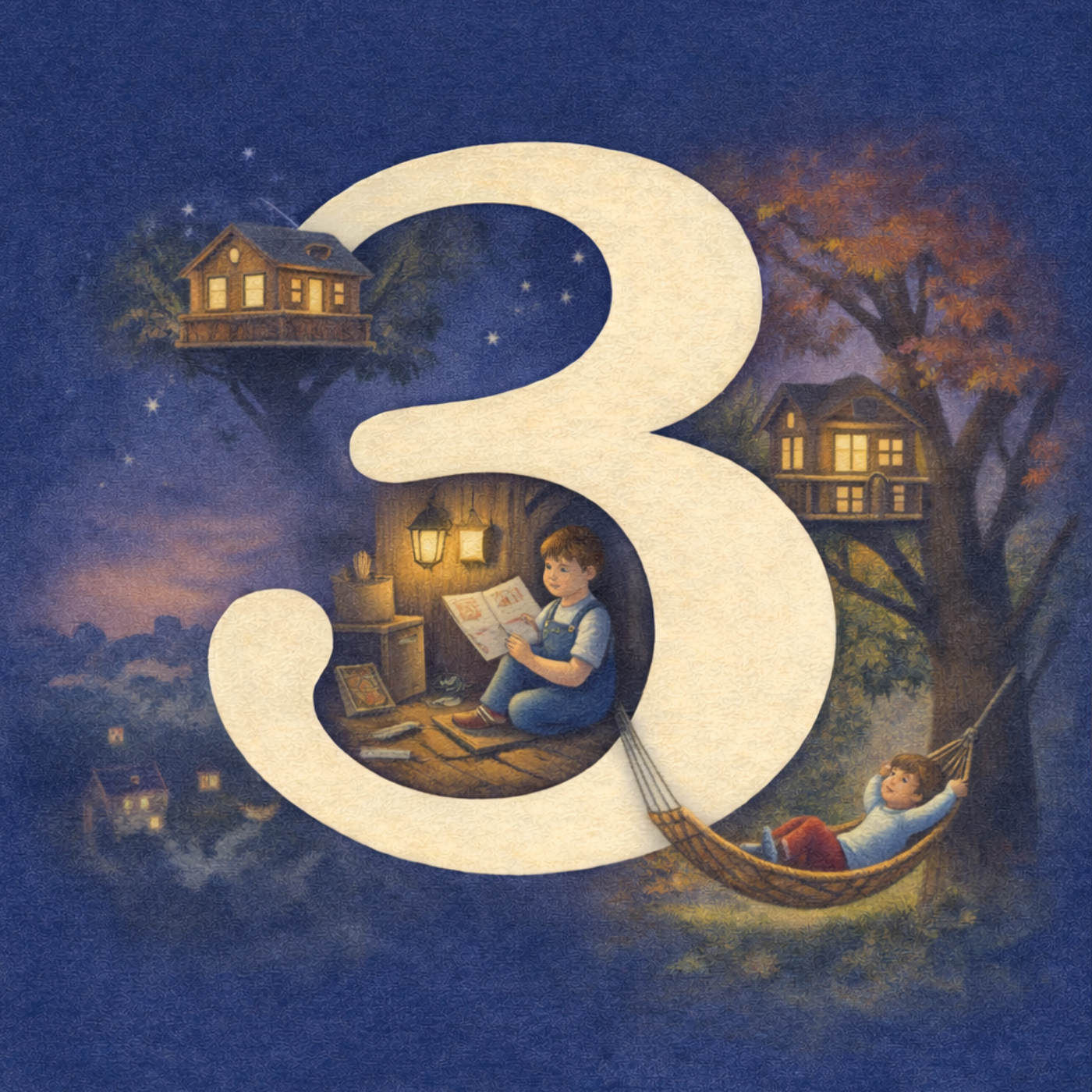 Drei Gute Nacht Geschichten am Stück - Baumhaus-Abenteuer