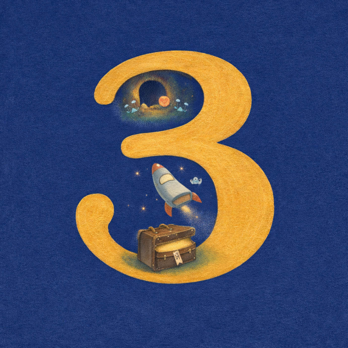 Drei Gute Nacht Geschichten am Stück – Die Höhle der magischen Dinge