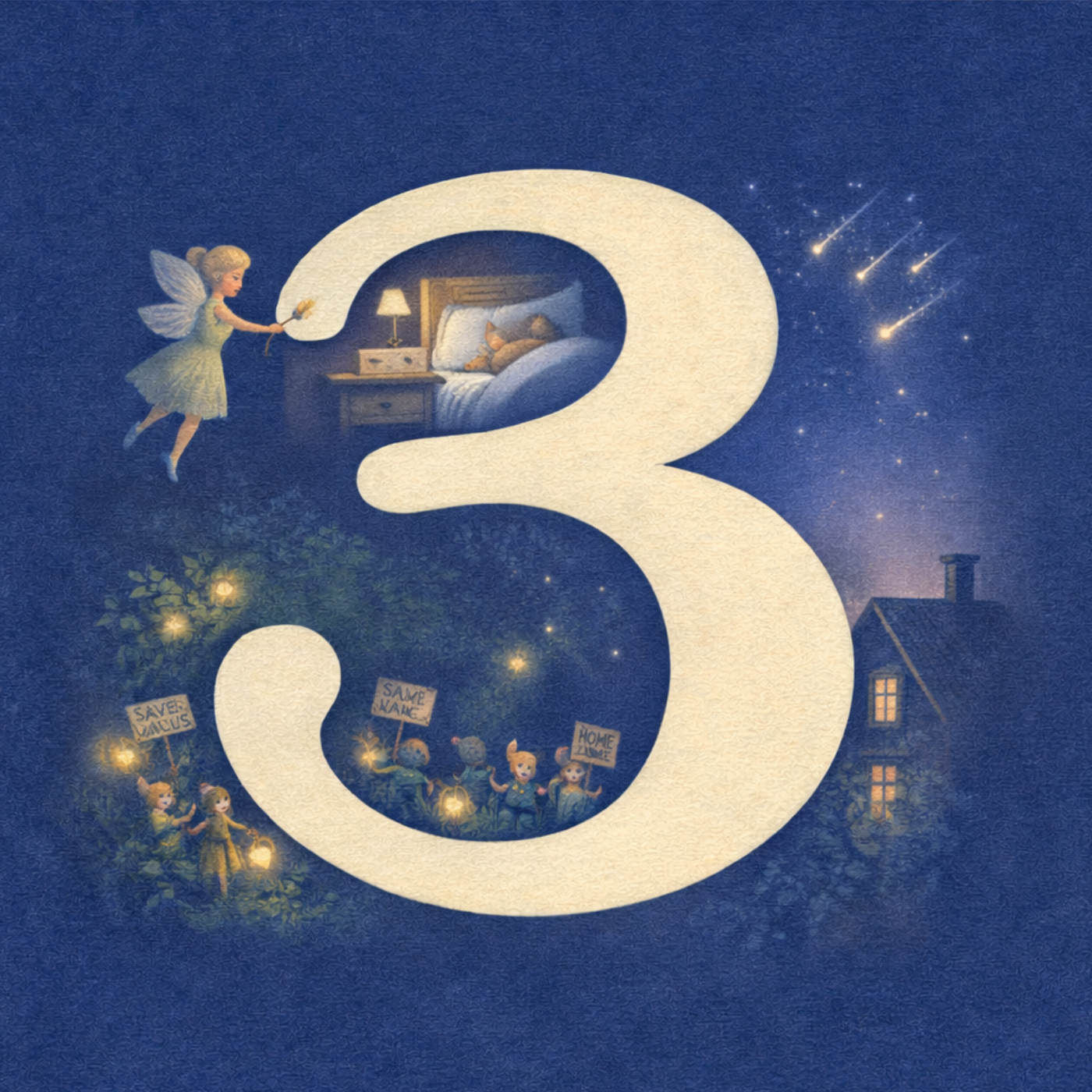 Drei Gute Nacht Geschichten am Stück - Feen, Elfen und Sternschnuppen