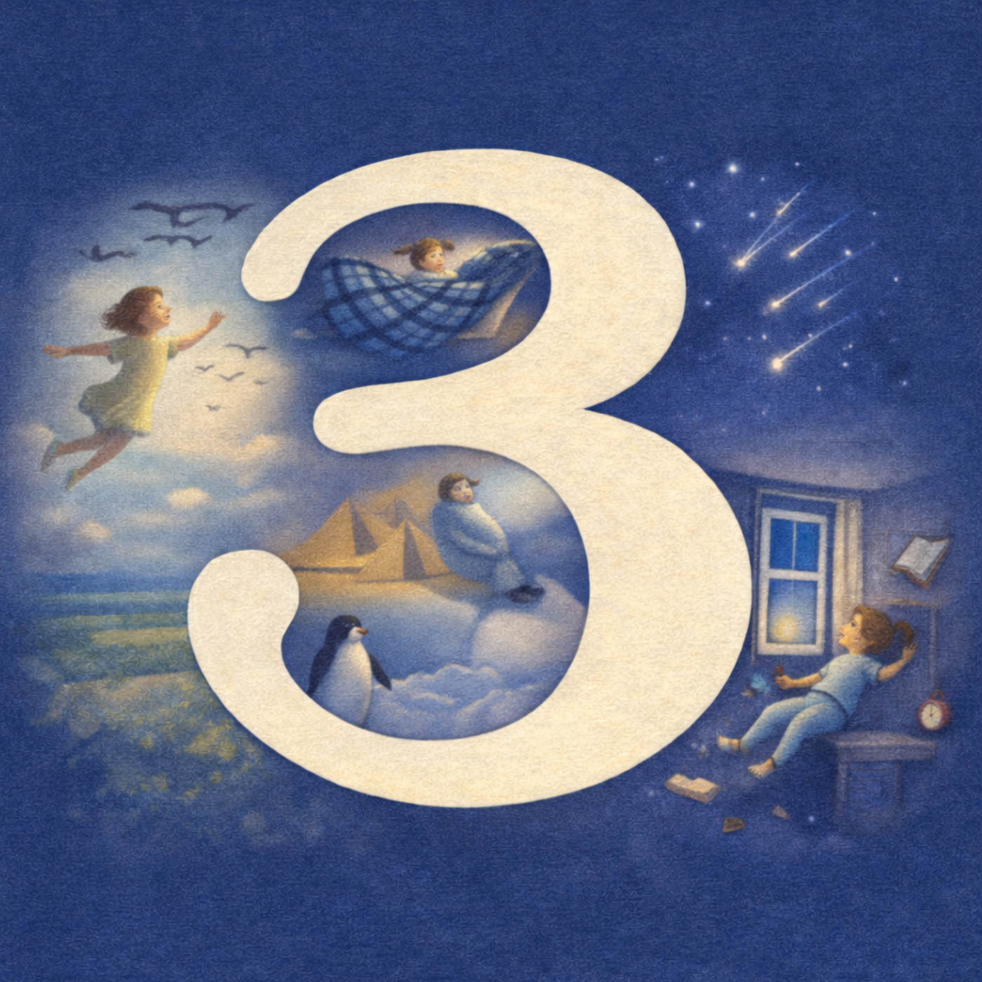 Drei Gute Nacht Geschichten am Stück - Fliegen, Reisen und Schwerelosigkeit