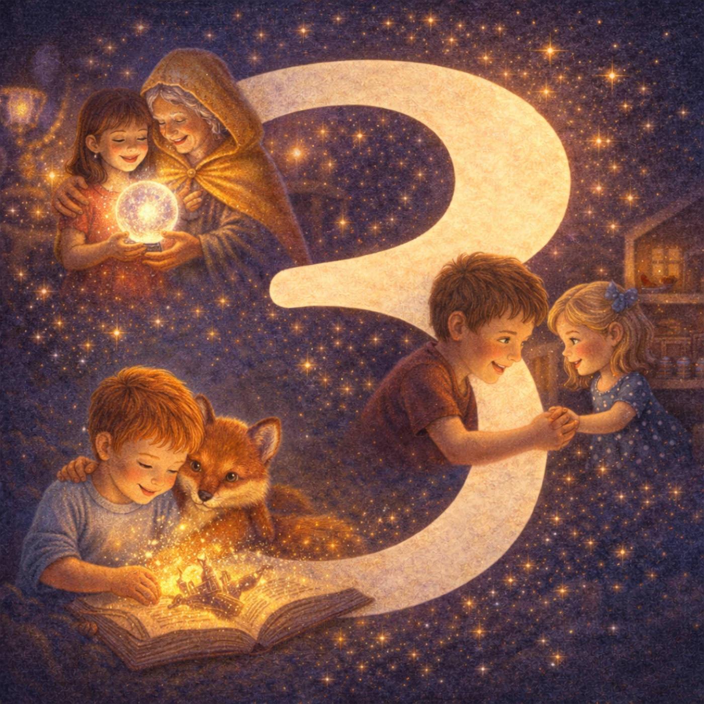 Drei Gute Nacht Geschichten am Stück - Freundschaft & Zusammenhalt