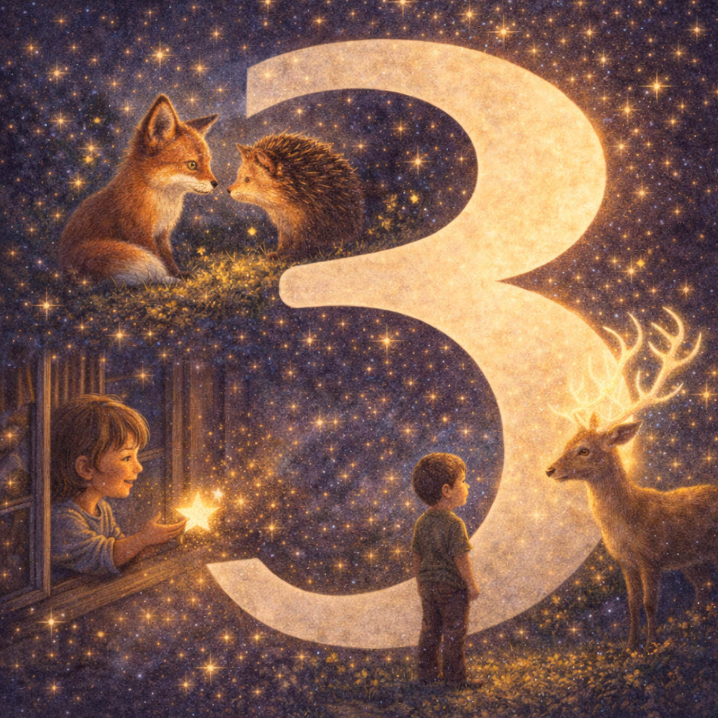 Drei Gute Nacht Geschichten am Stück - Tiere & besondere Begegnungen