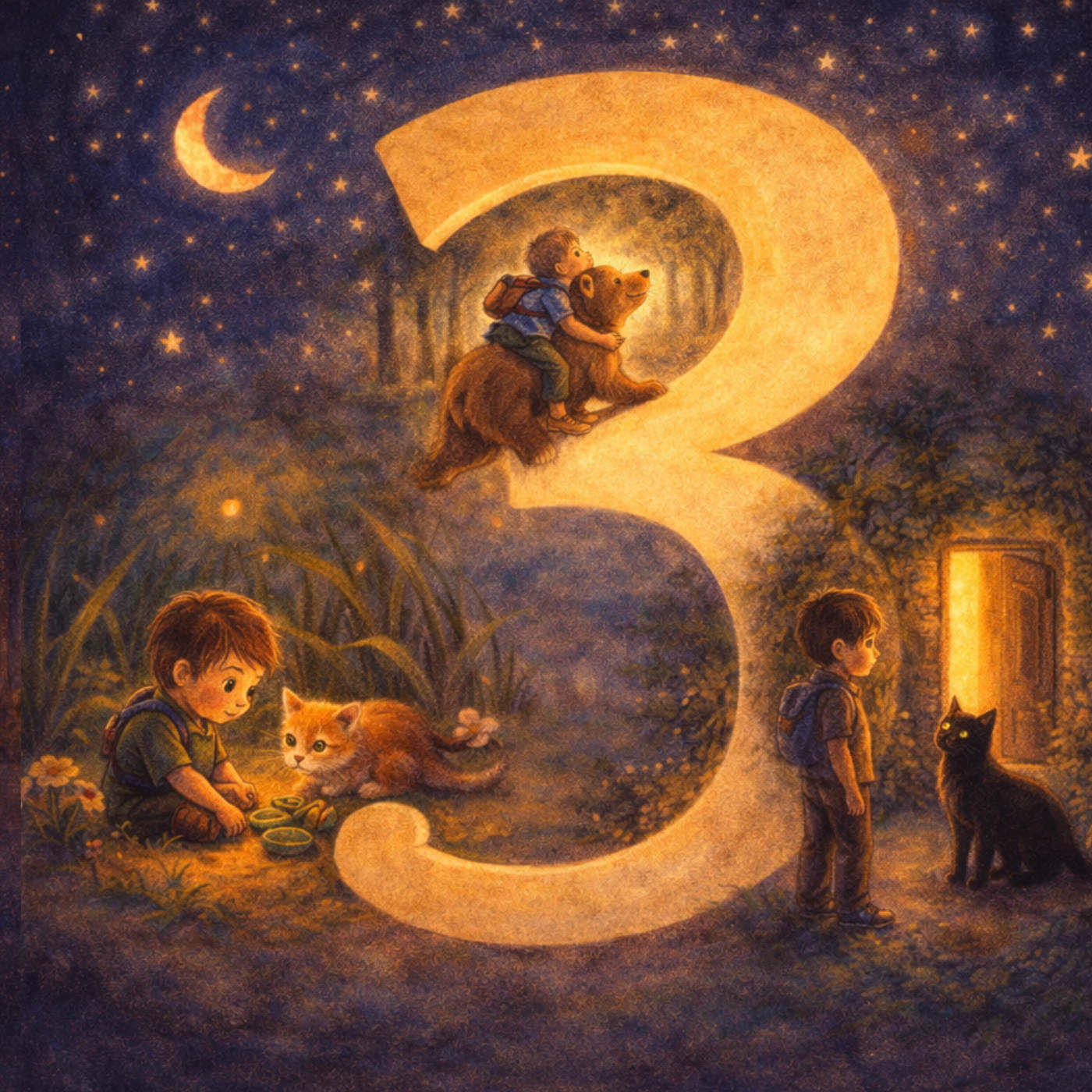 Drei Gute Nacht Geschichten am Stück - Tiere, die mehr als nur Tiere sind