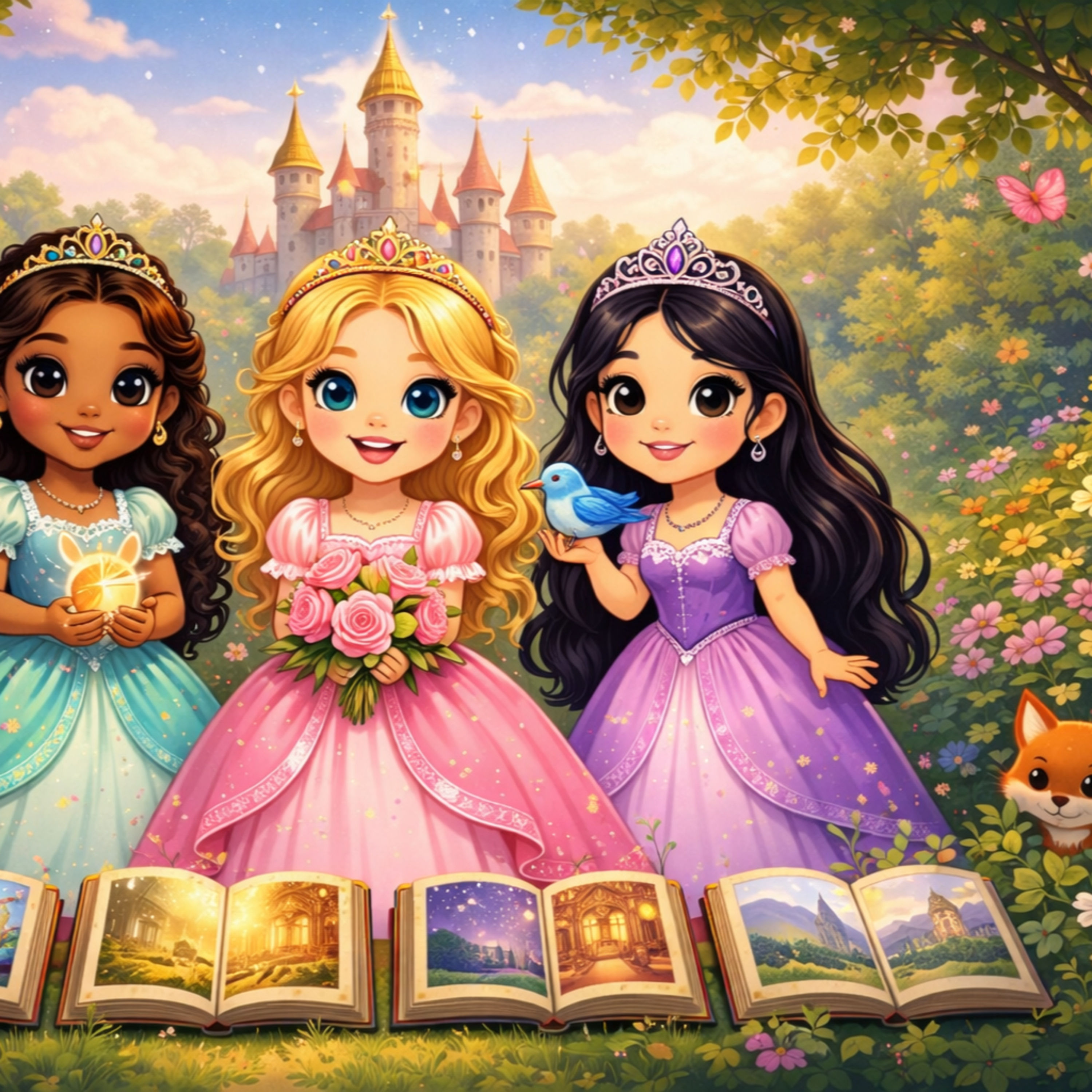 Drei Prinzessinnen. Fünf Geschichten. Ganz viel Herz. | „Gute Nacht“-Geschichte”