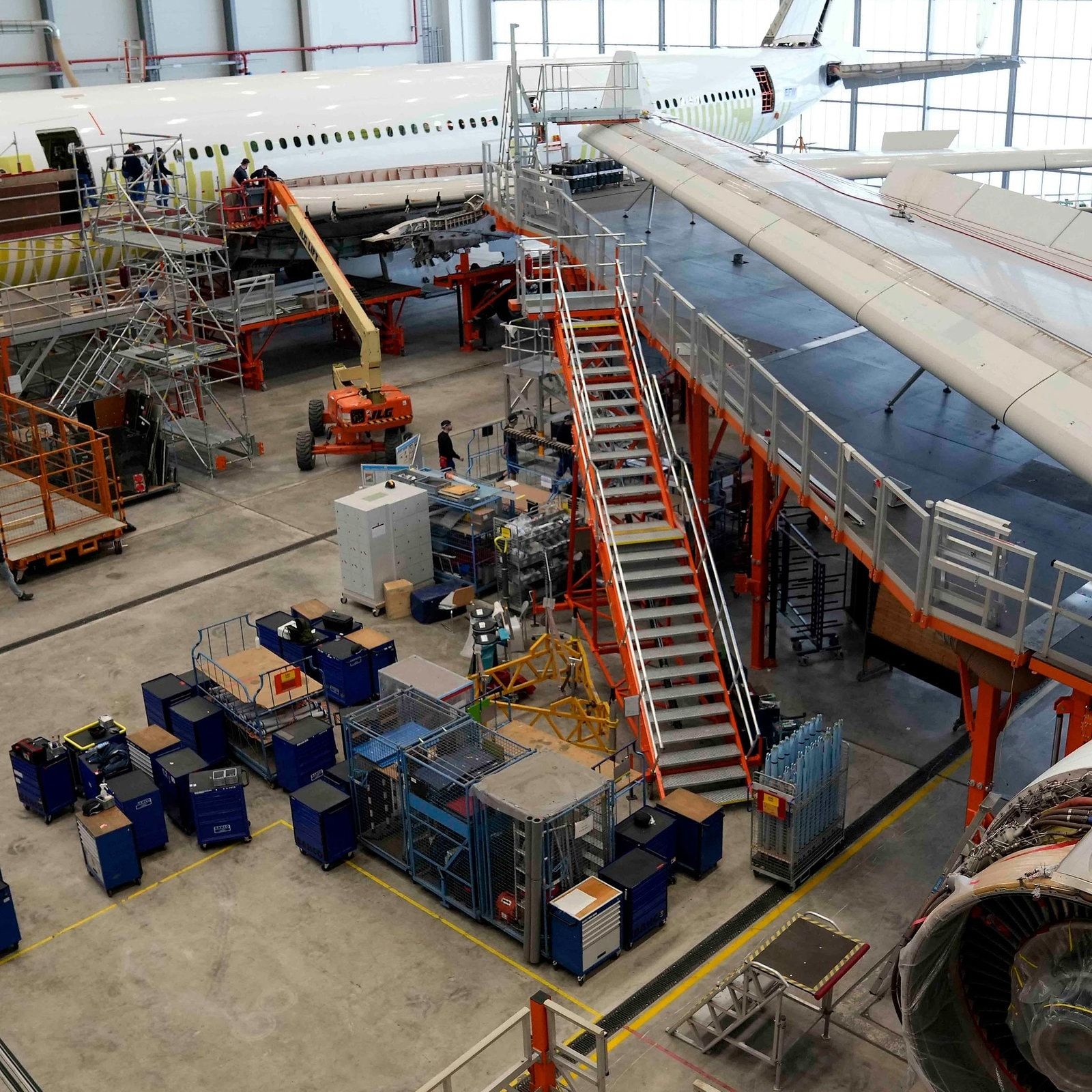 Dresden: Wo aus Passagierfliegern Frachter werden