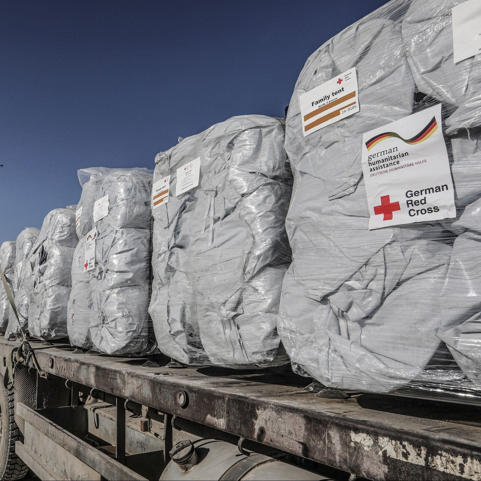 DRK: Hilfsgüter für Gaza landen nicht bei der Hamas