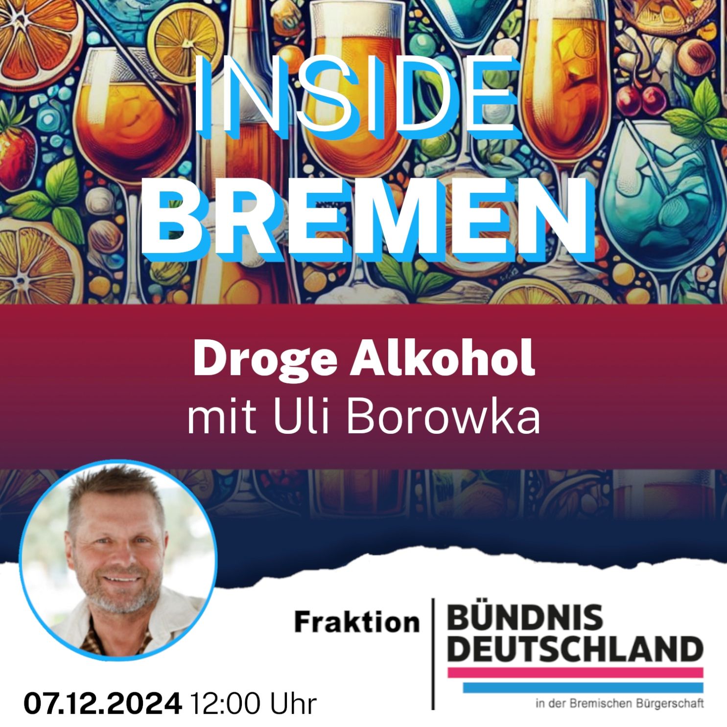 Droge Alkohol - mit Uli Borowka