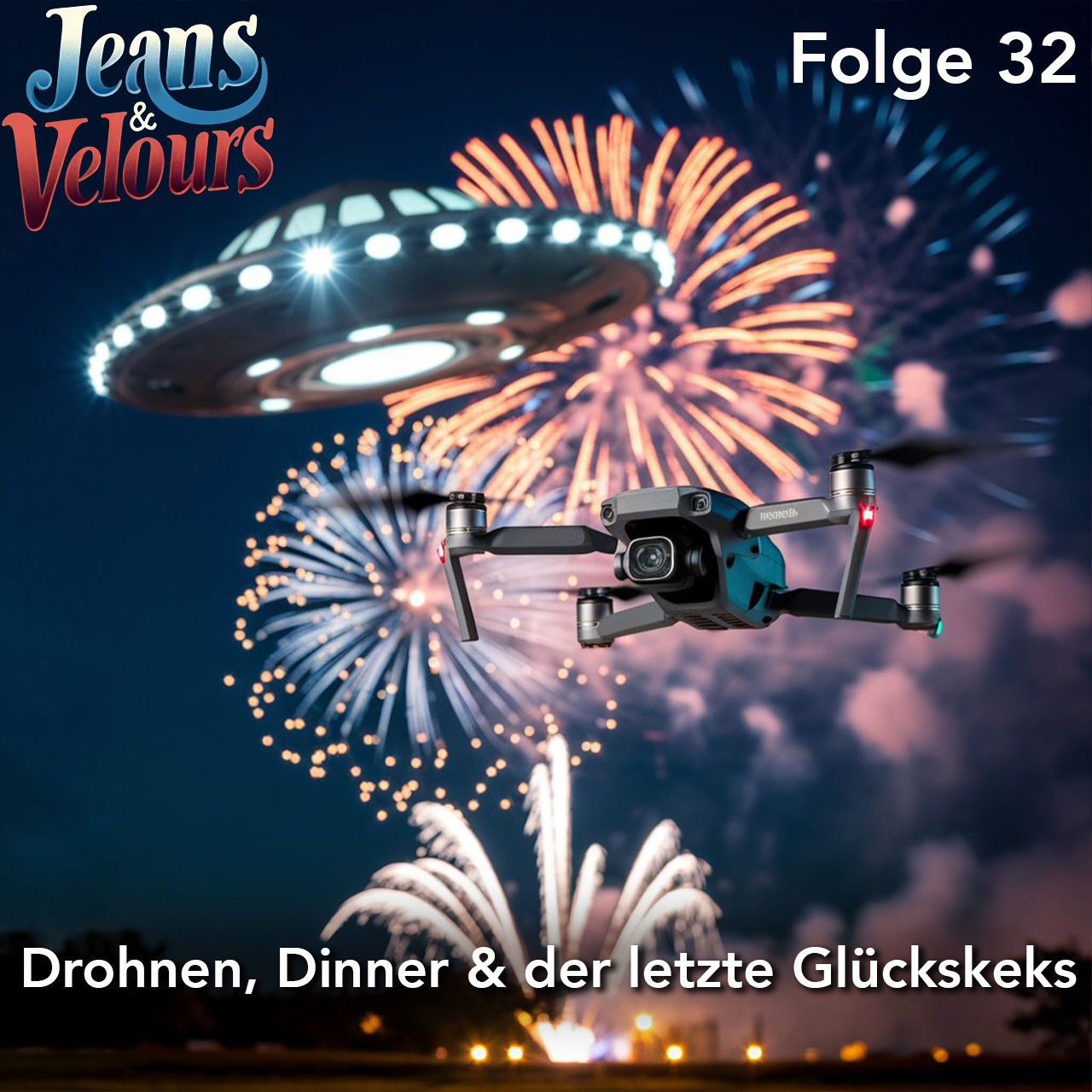 Drohnen, Dinner & der letzte Glückskeks 🥠✨ | Jeans & Velours | Podcast