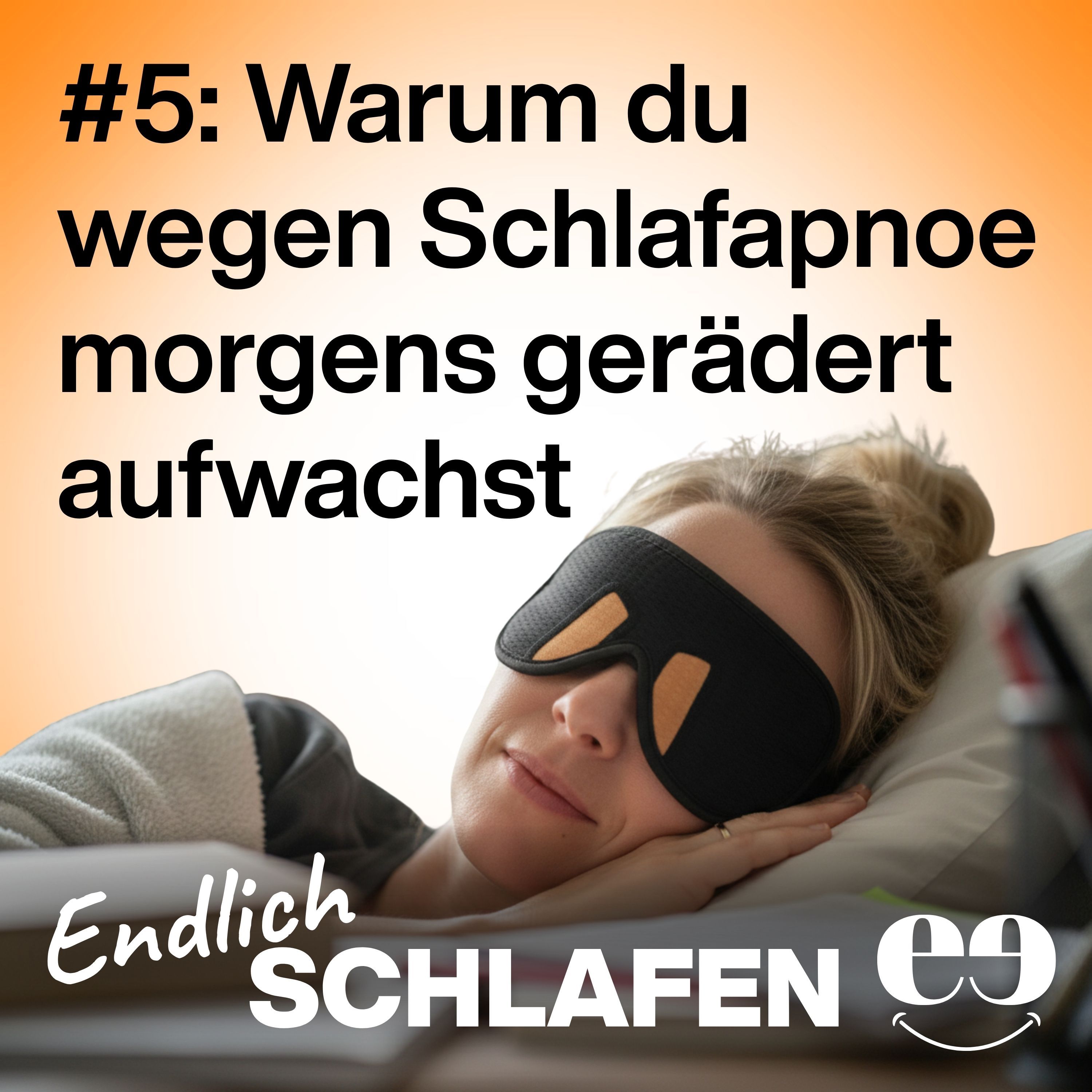 Du schläfst trotz Schlafmaske nicht gut? Dann könnte Schlafapnoe die Ursache sein
