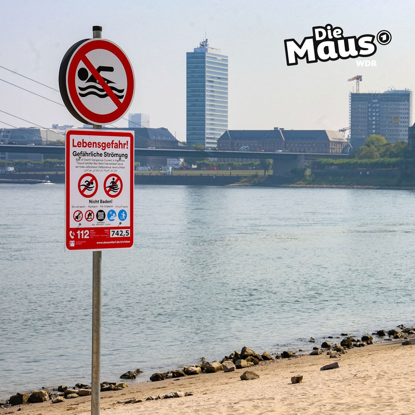 Düsseldorf: Die erste Stadt mit Bade- und Schwimmverbot im Rhein