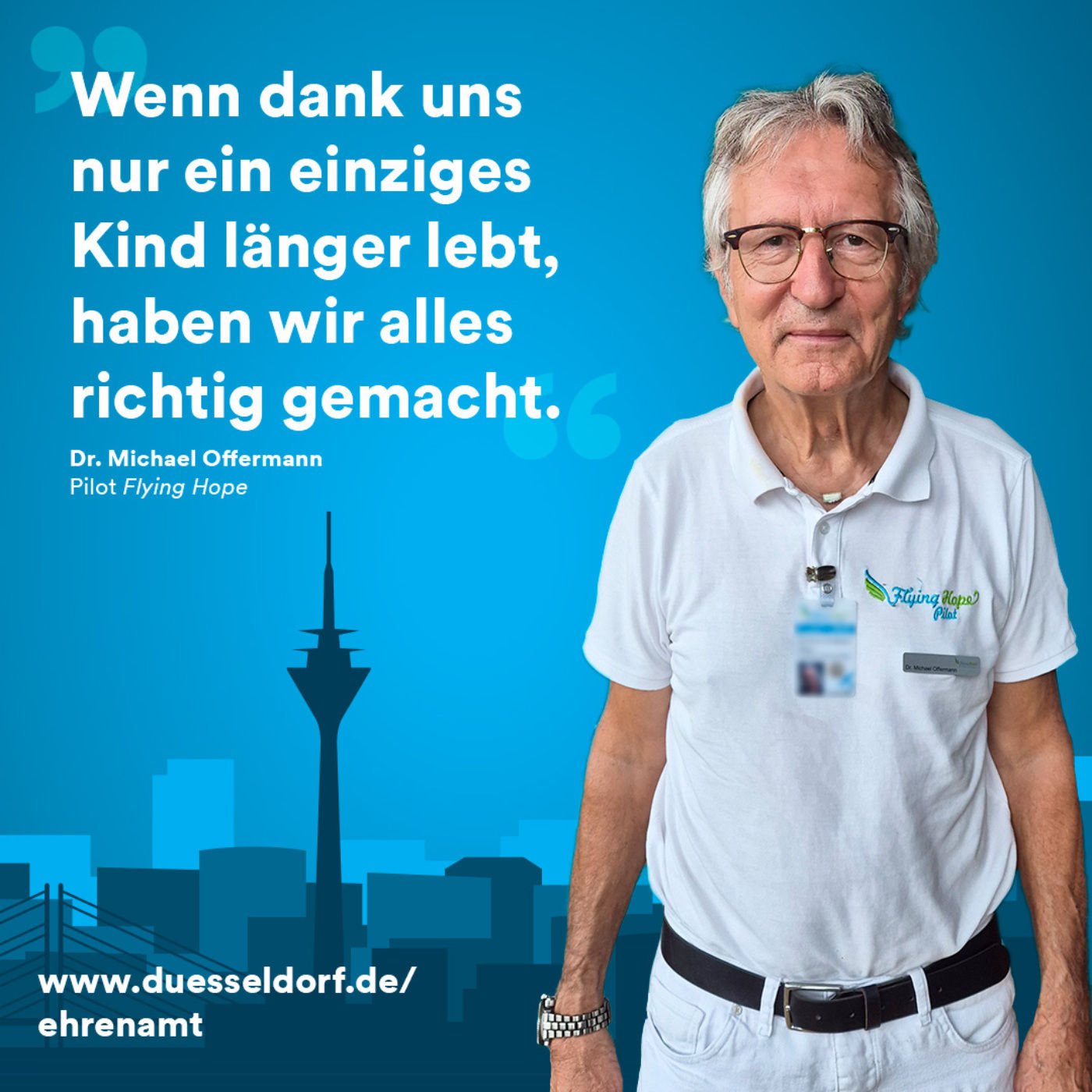 Düsseldorf engagiert sich: Flying Hope e.V.