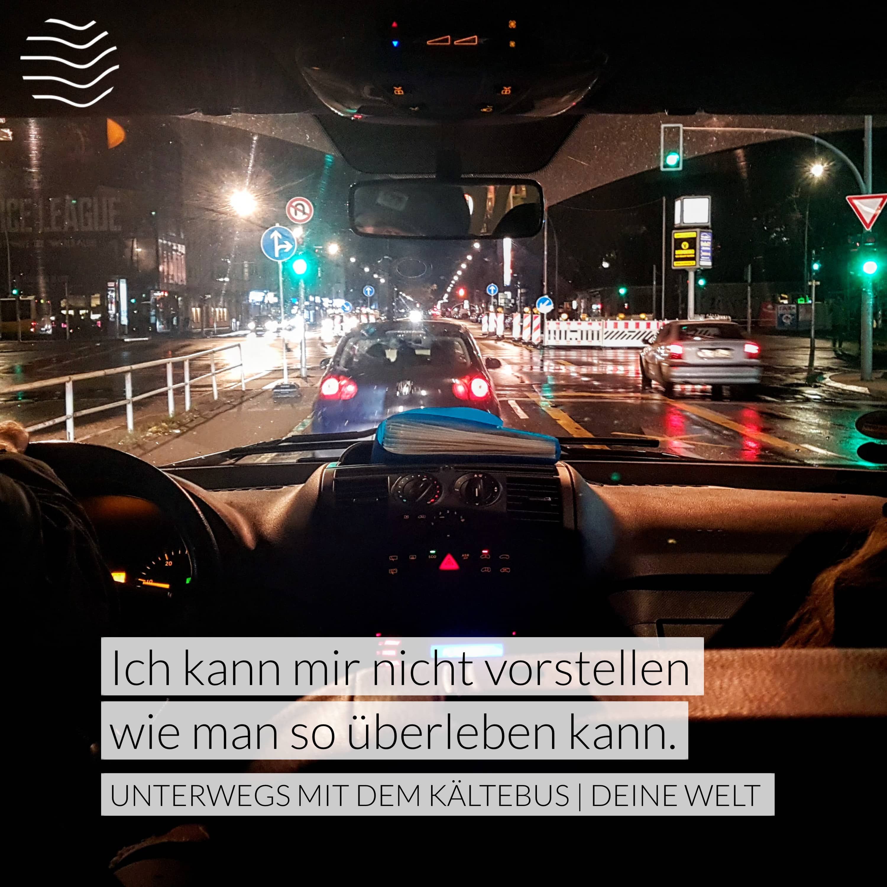 Durch die Kälte – Unterwegs mit dem Berliner Kältebus