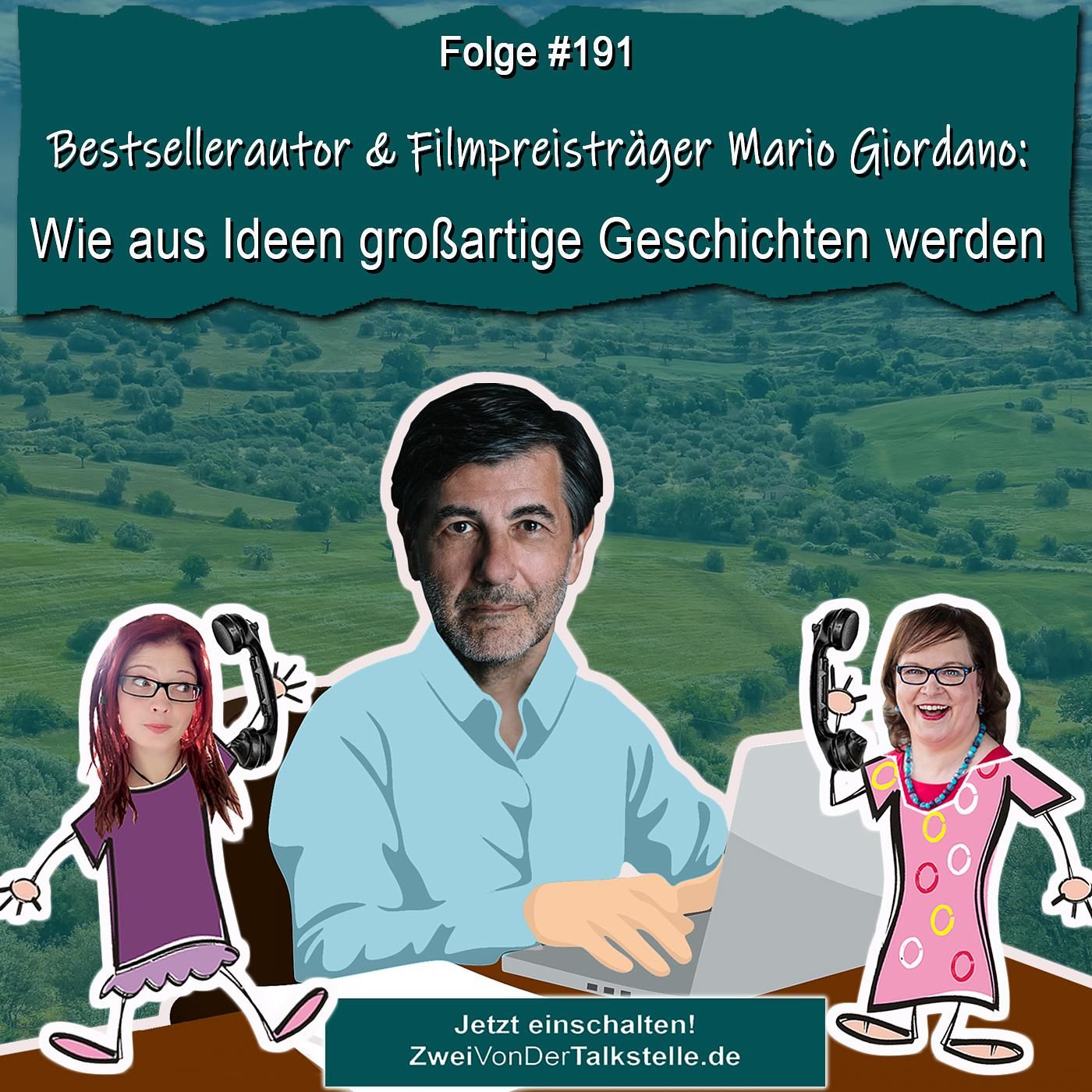 DZVDT #191 - Bestsellerautor und Filmpreisträger Mario Giordano: Wie aus Ideen großartige Geschichten werden